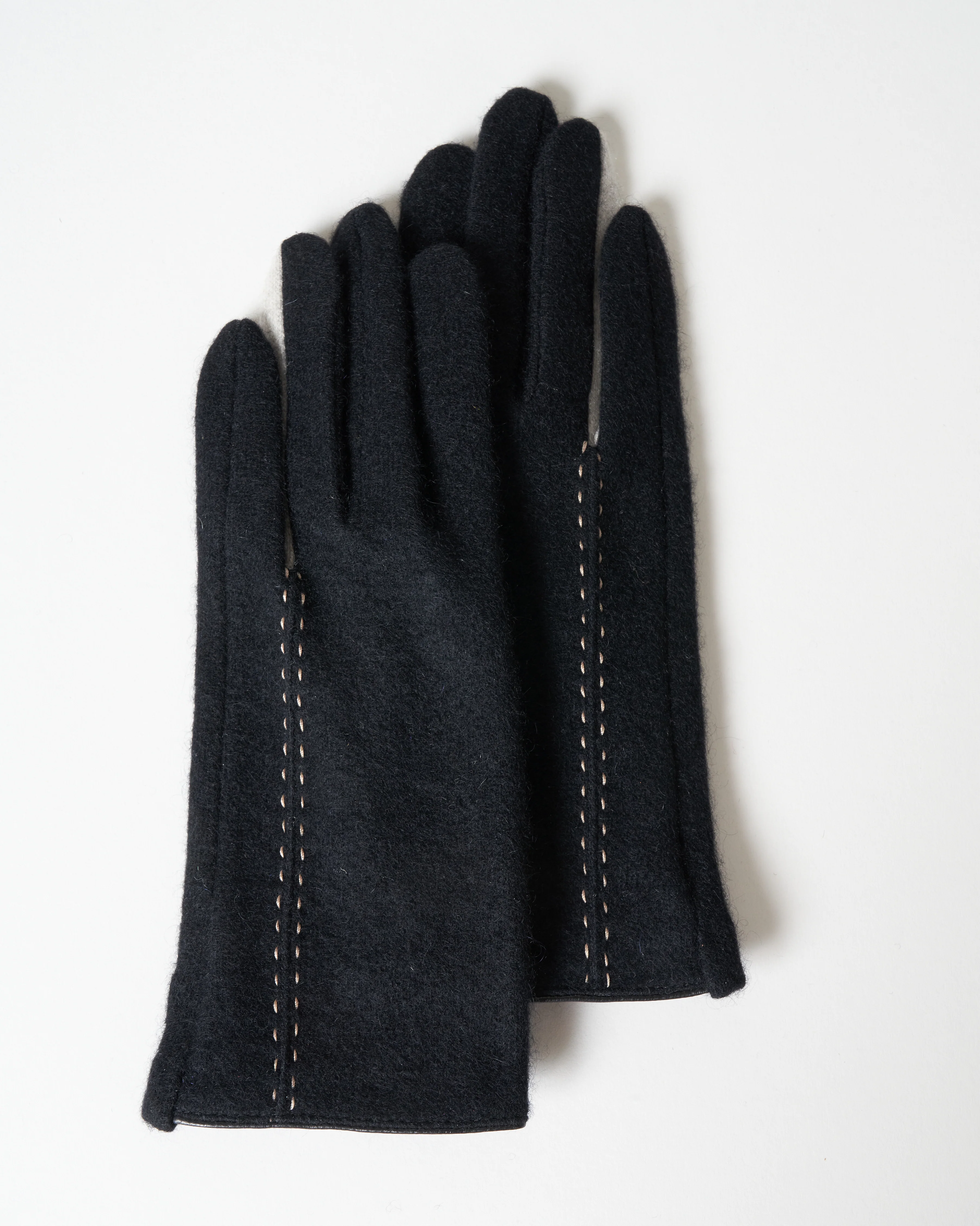 d'annecy cashmere texting gloves - black - Image 3