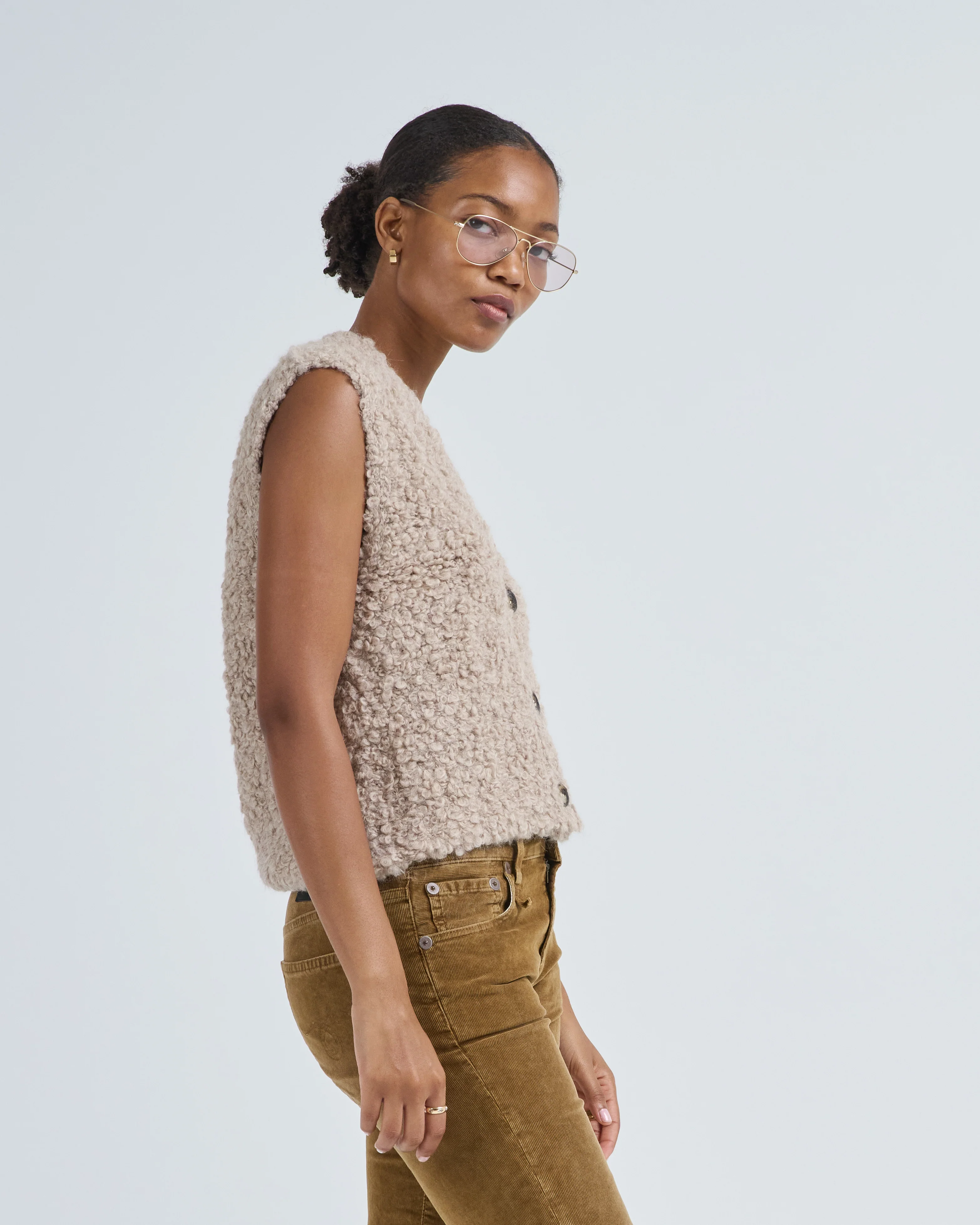 aries boucle vest - Image 4