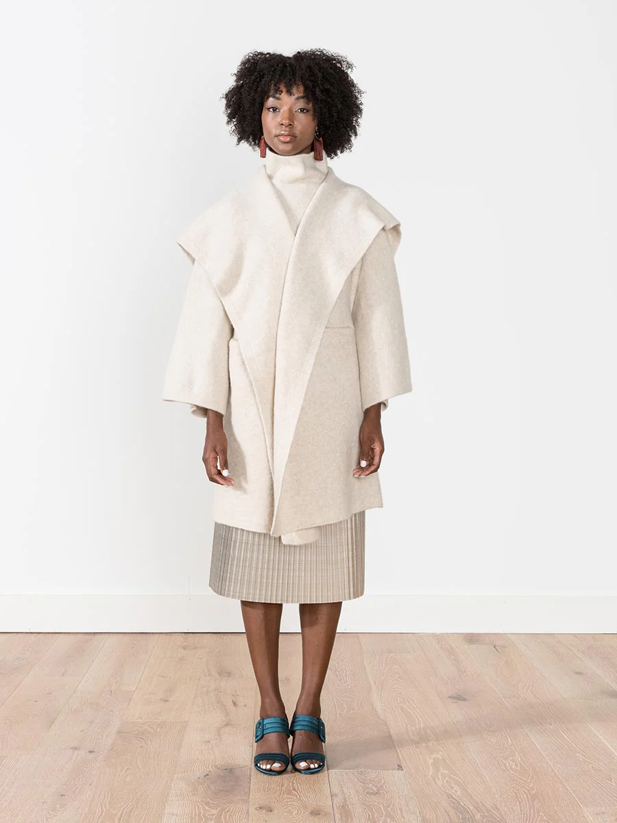 blanket coat - birch - Image 2