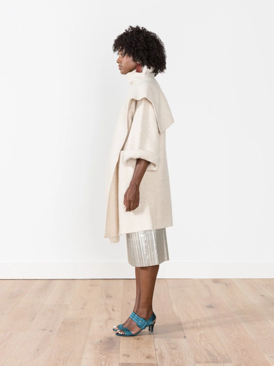 blanket coat - birch - Image 3