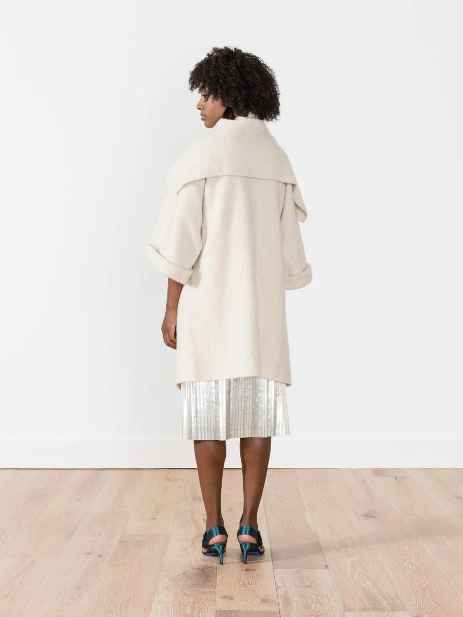 blanket coat - birch - Image 4