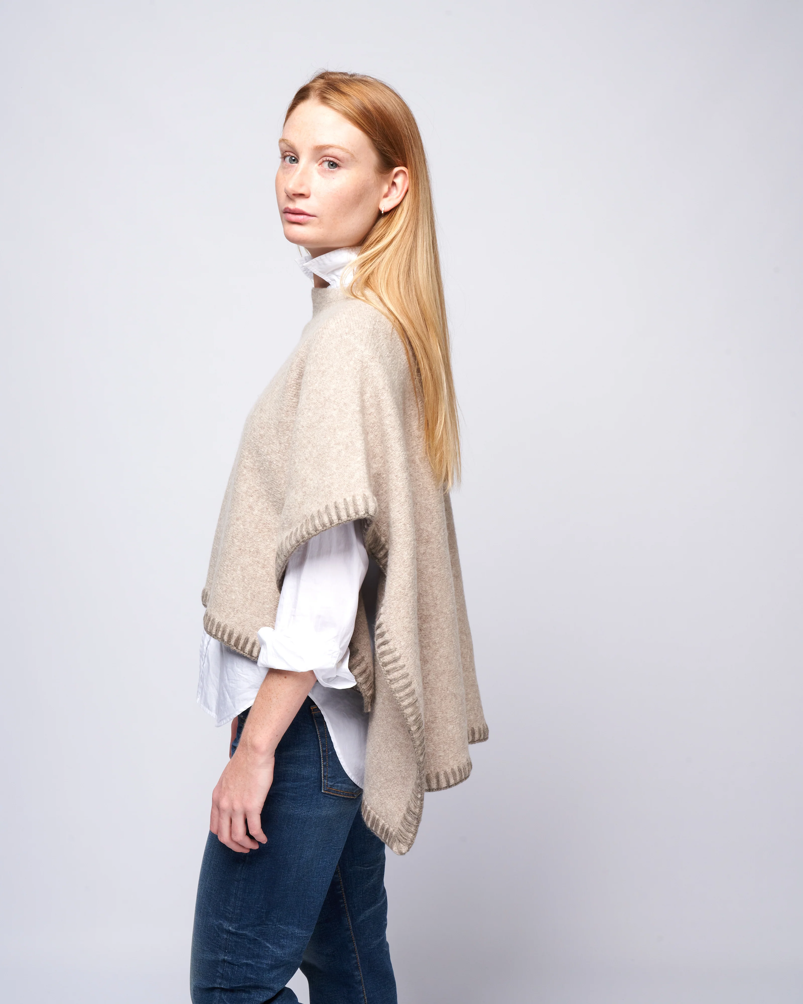 blanket poncho - aspen - Image 3