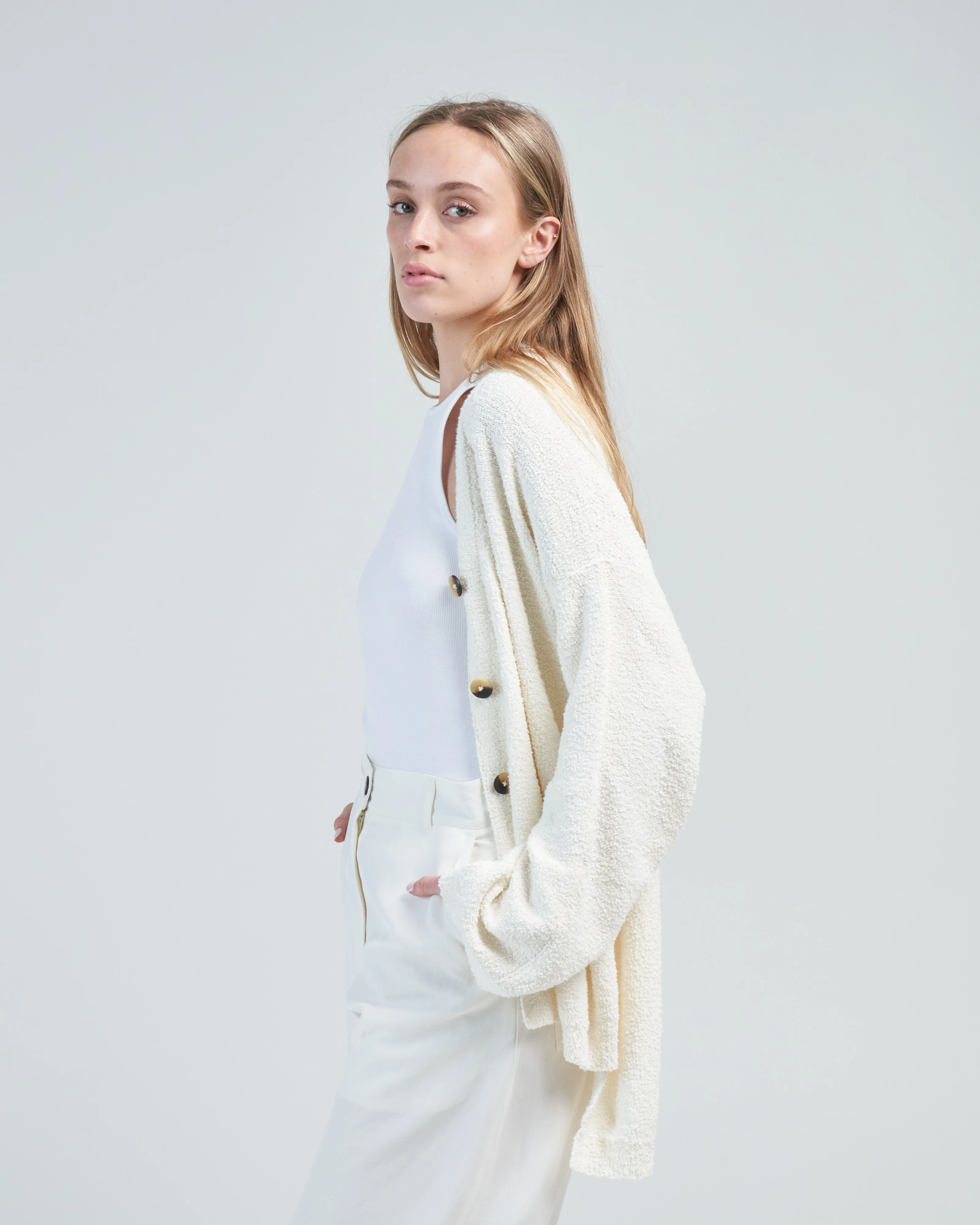 boucle cardigan - Image 4