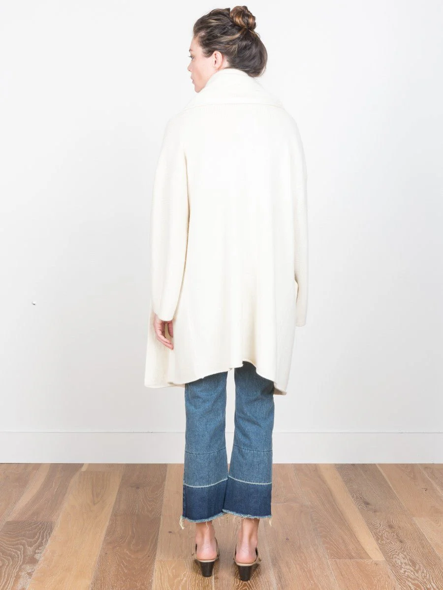 cashmere capote coat - Image 3