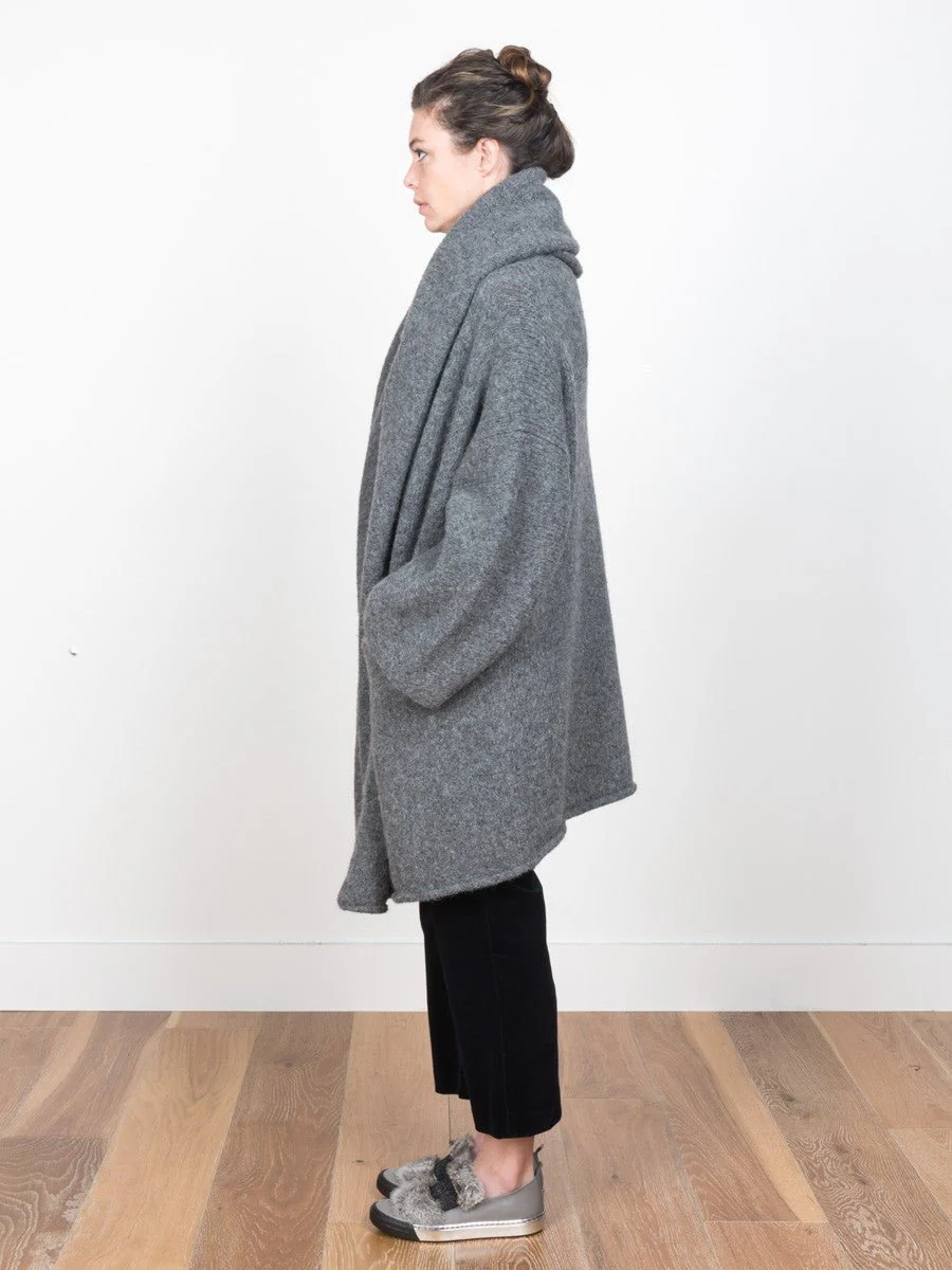 capote coat - charcoal - Image 2
