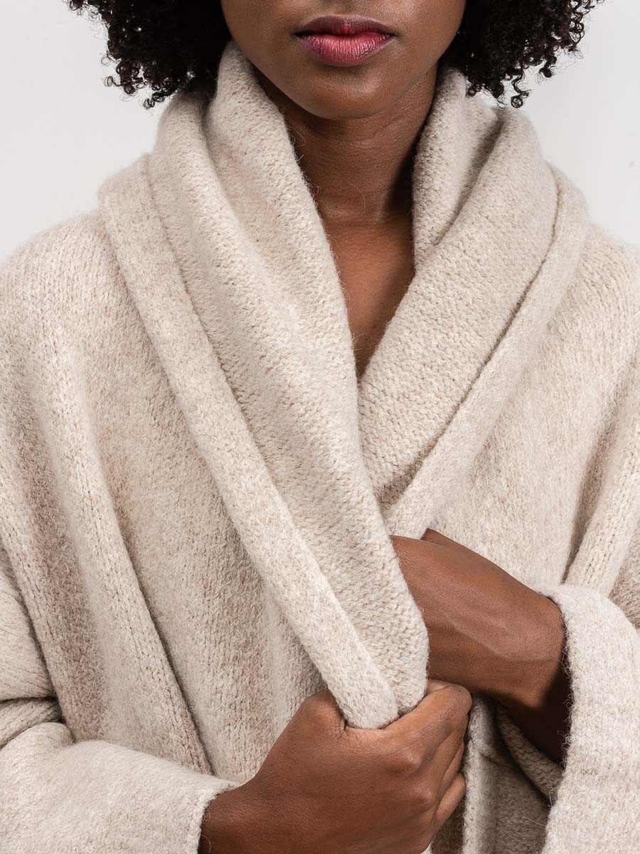 capote coat - hessian - Image 4