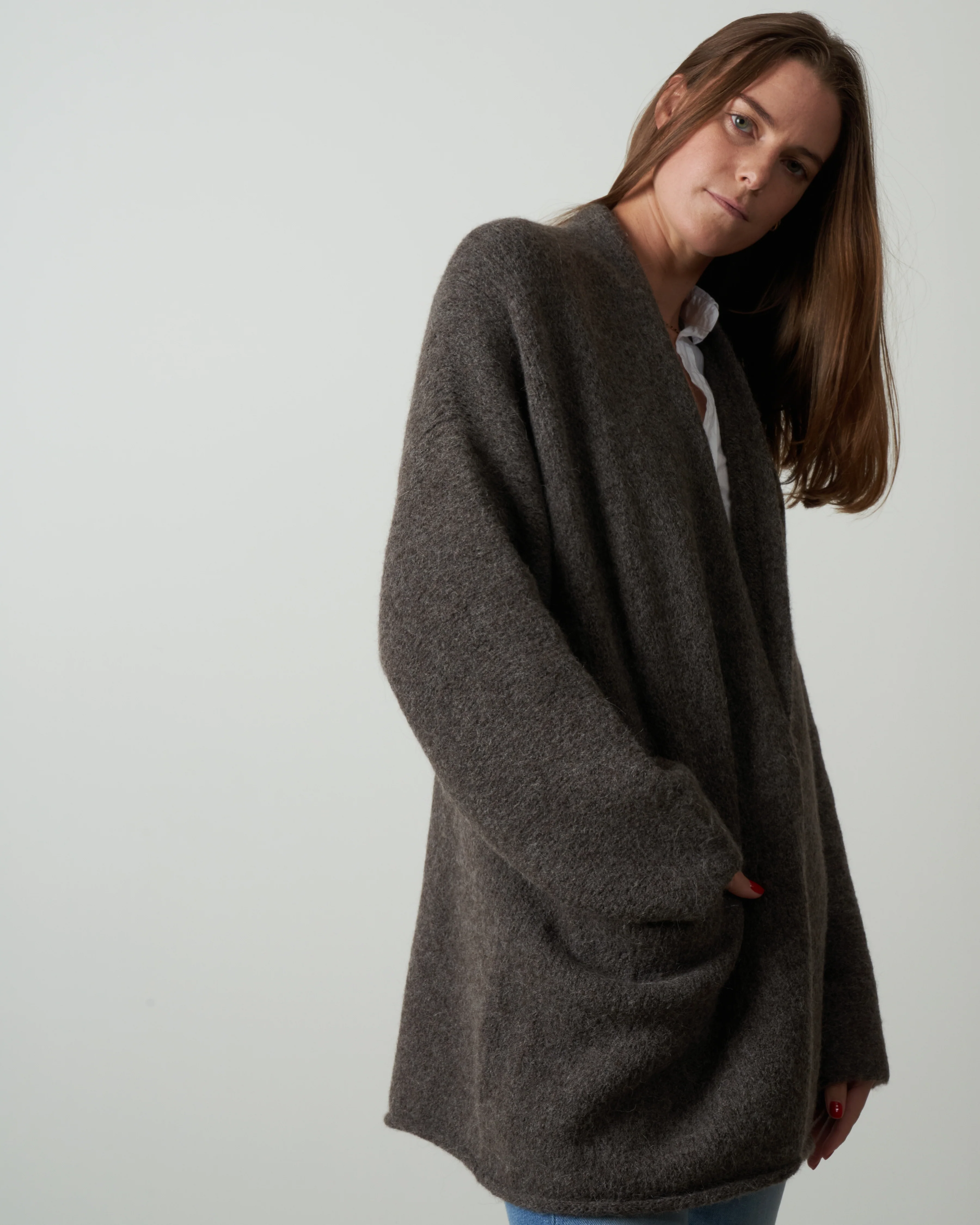 coto cardigan - barnwood - Image 2