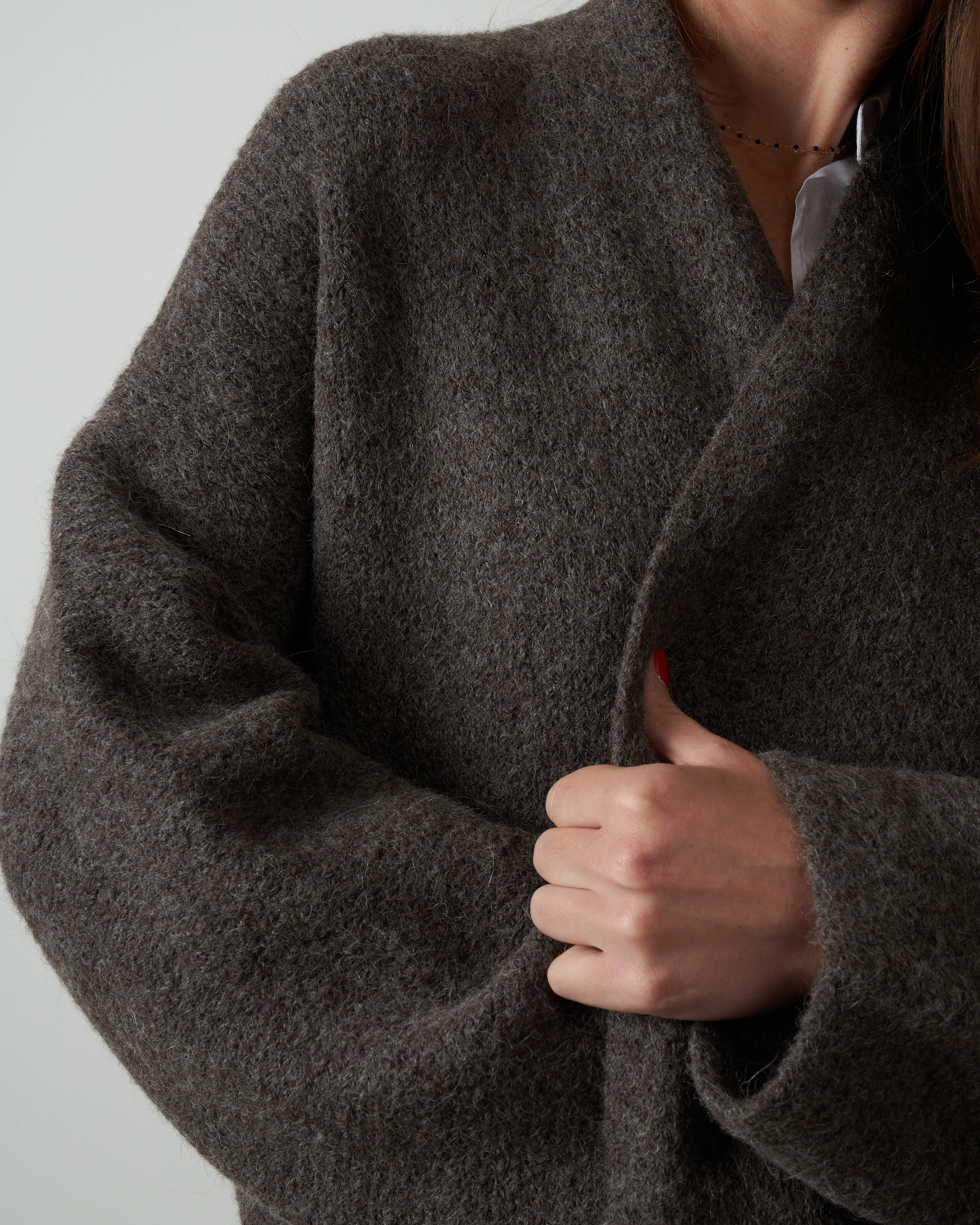coto cardigan - barnwood - Image 5