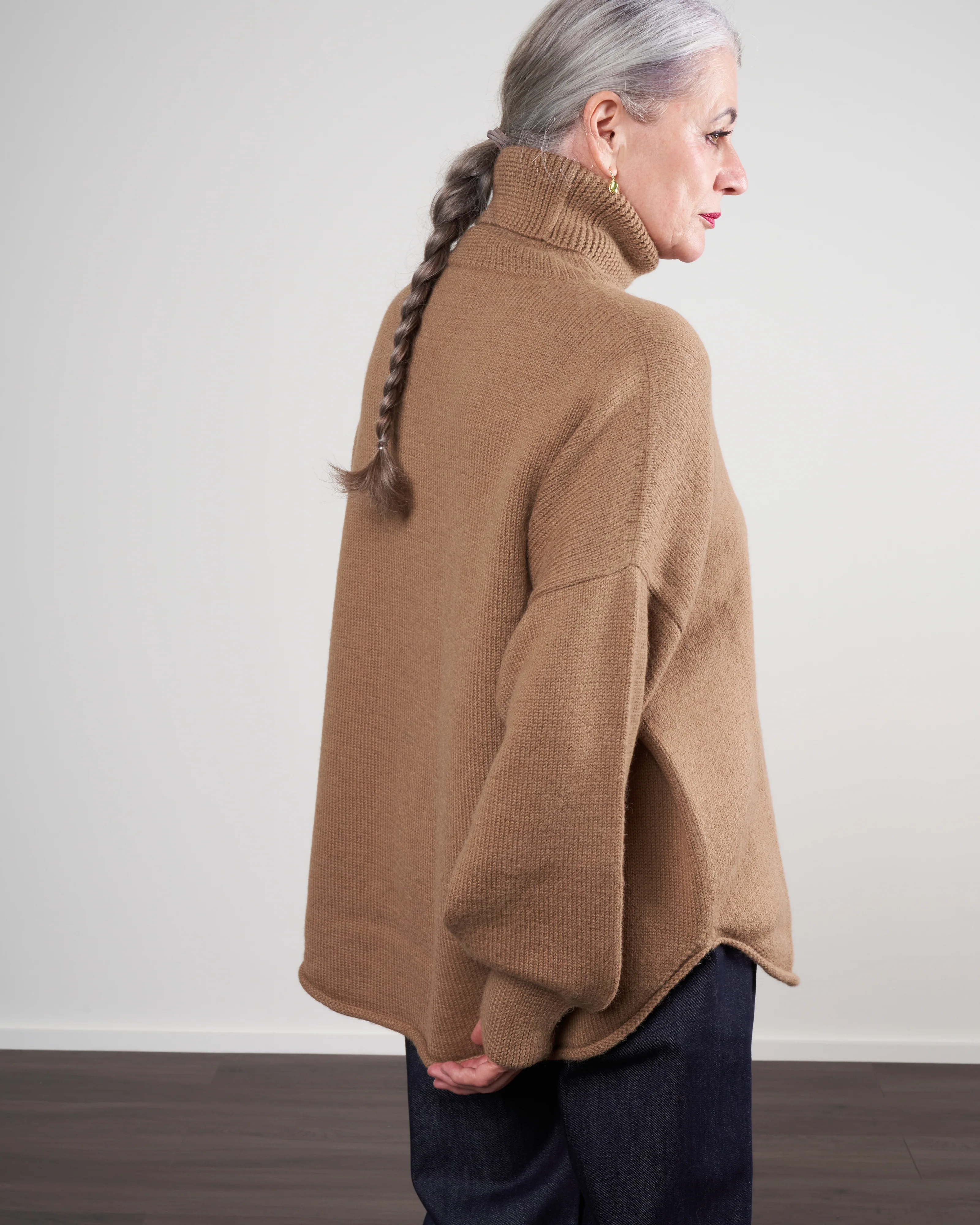 dovetail turtleneck - tabac - Image 4