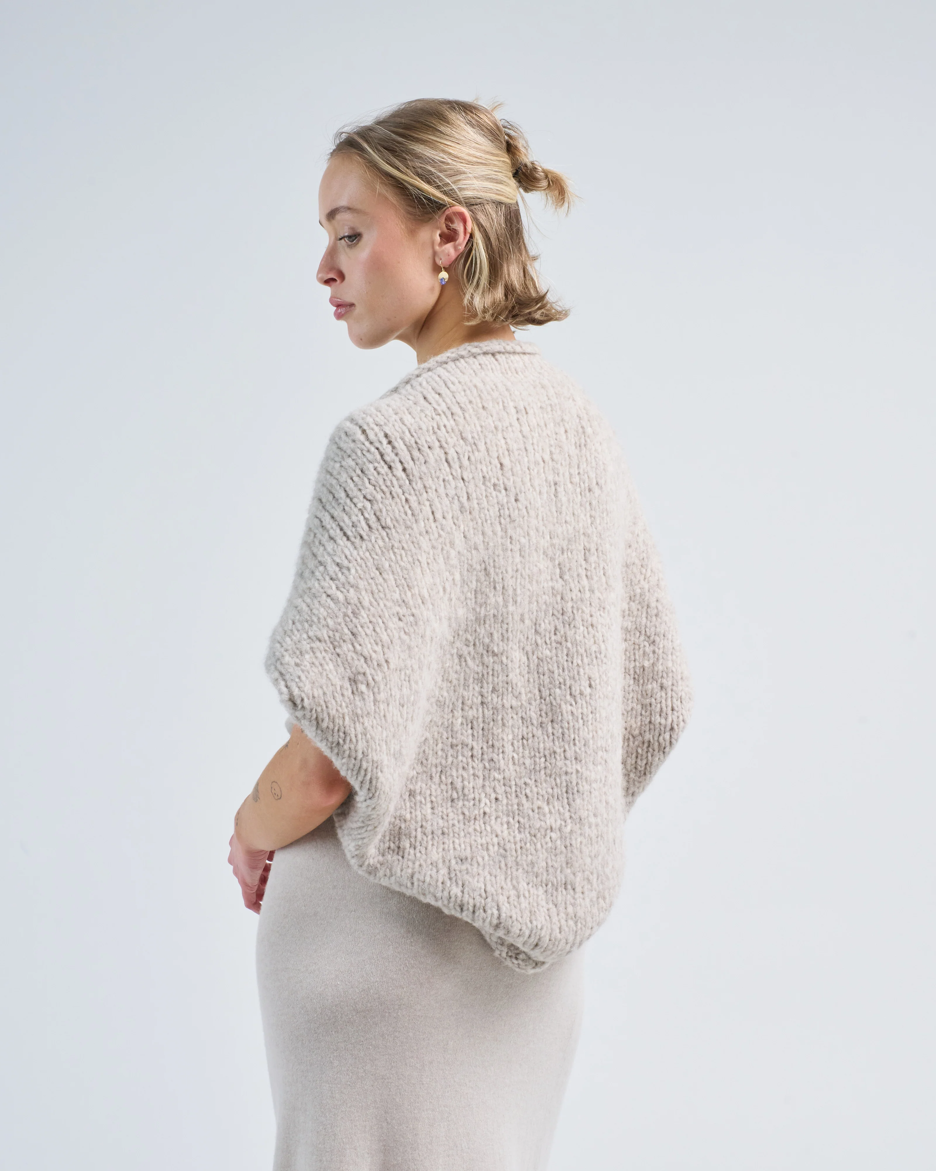handknit shrug - Image 3