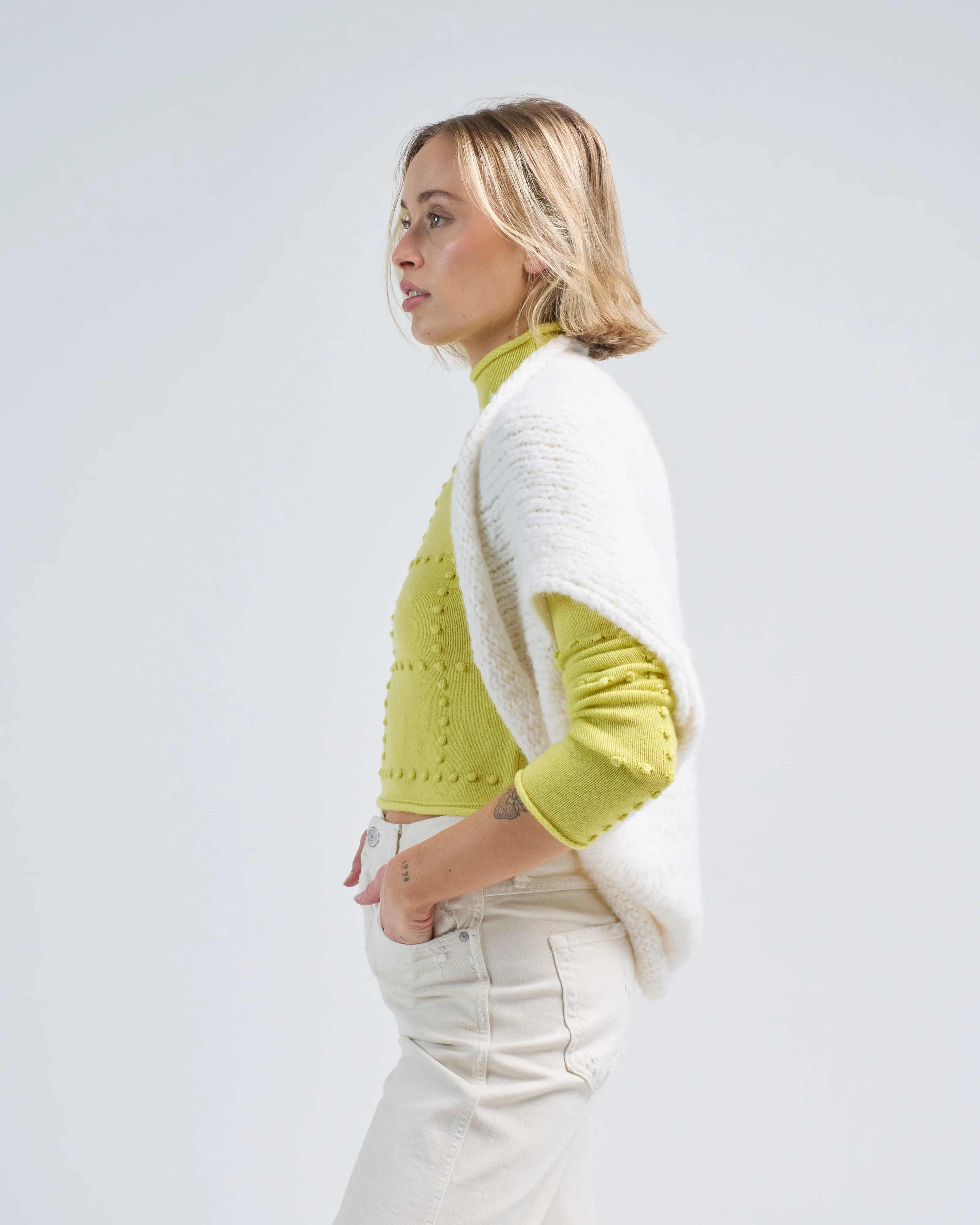 handknit shrug - Image 2