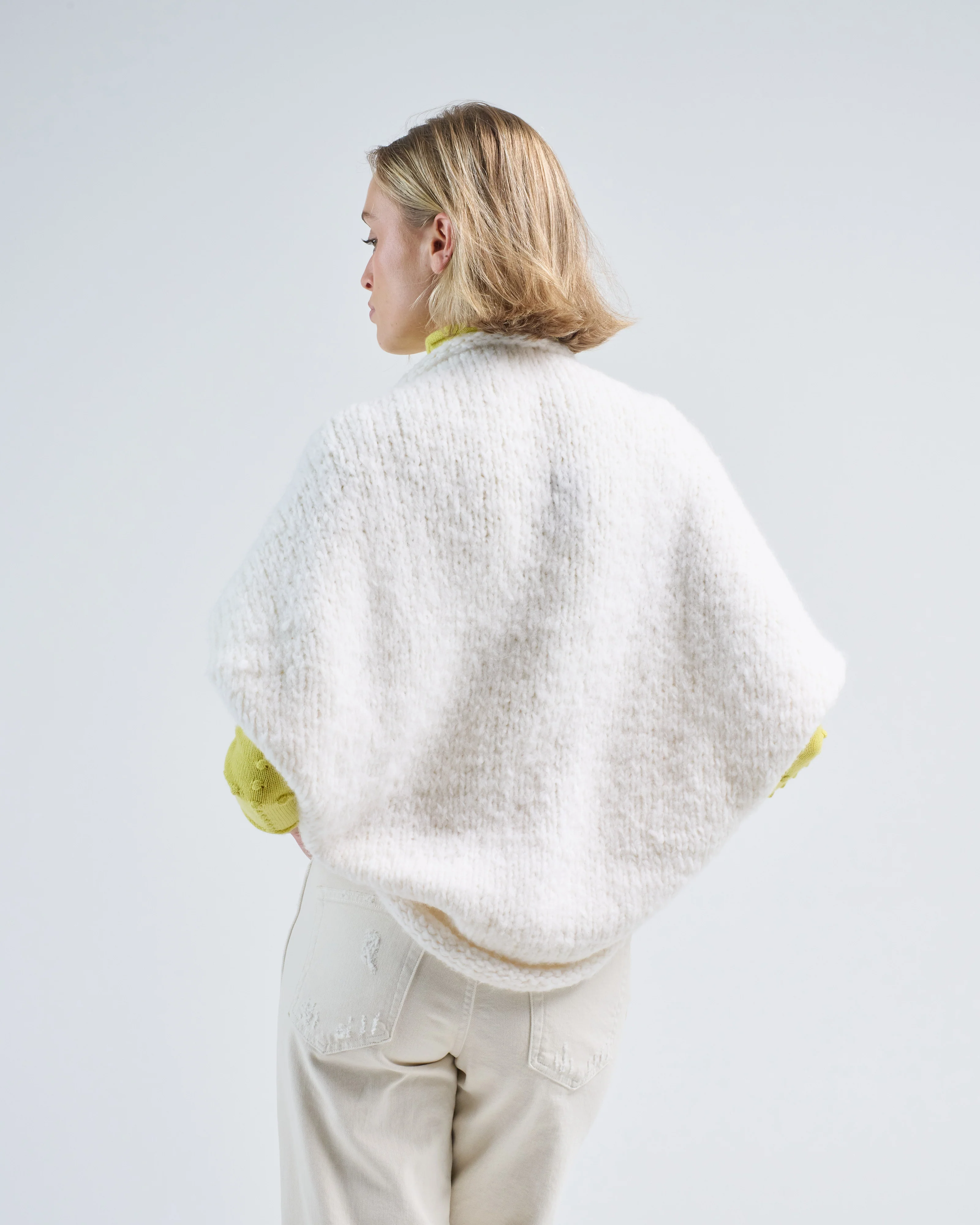 handknit shrug - Image 4
