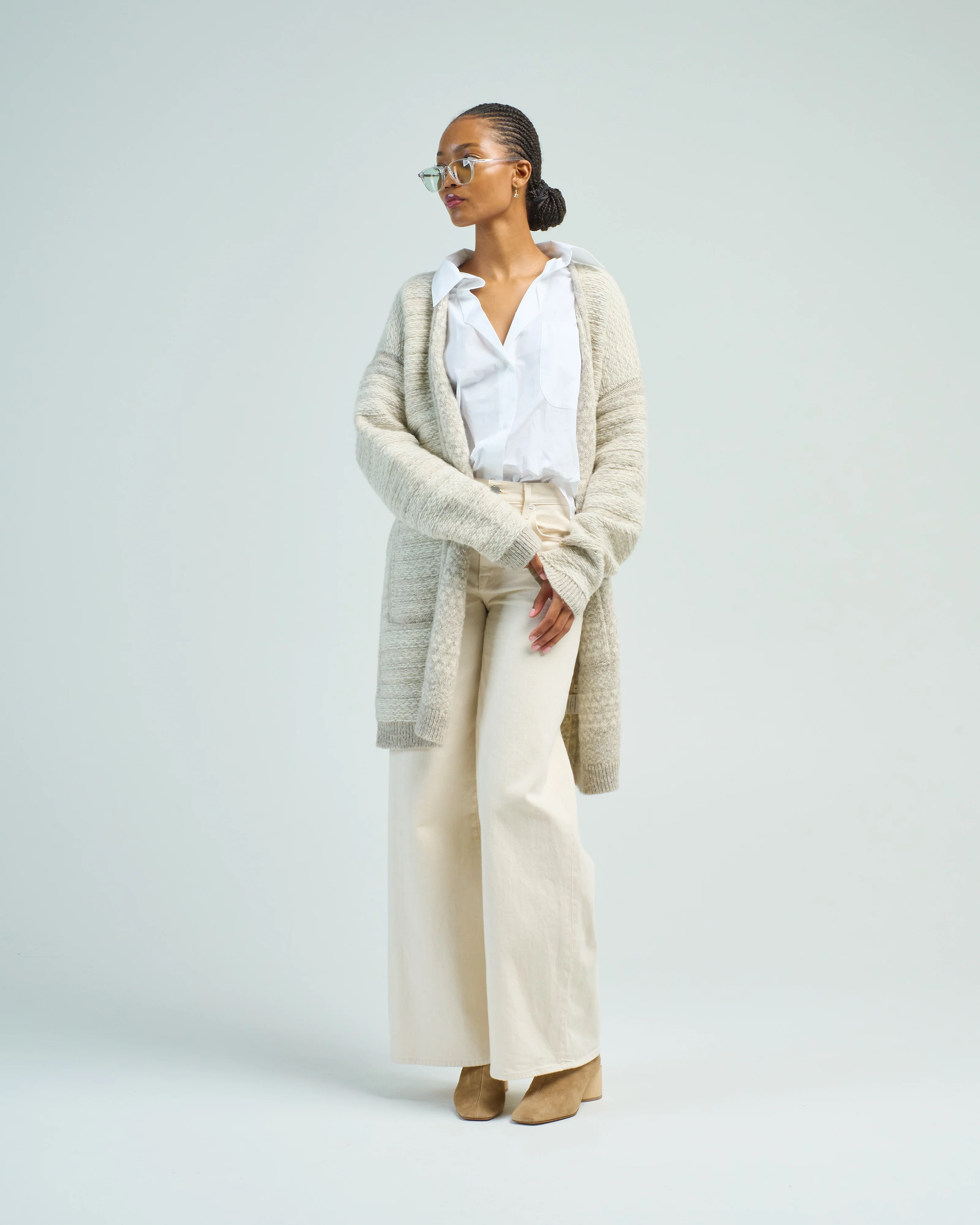 jacquard cardigan - Image 3