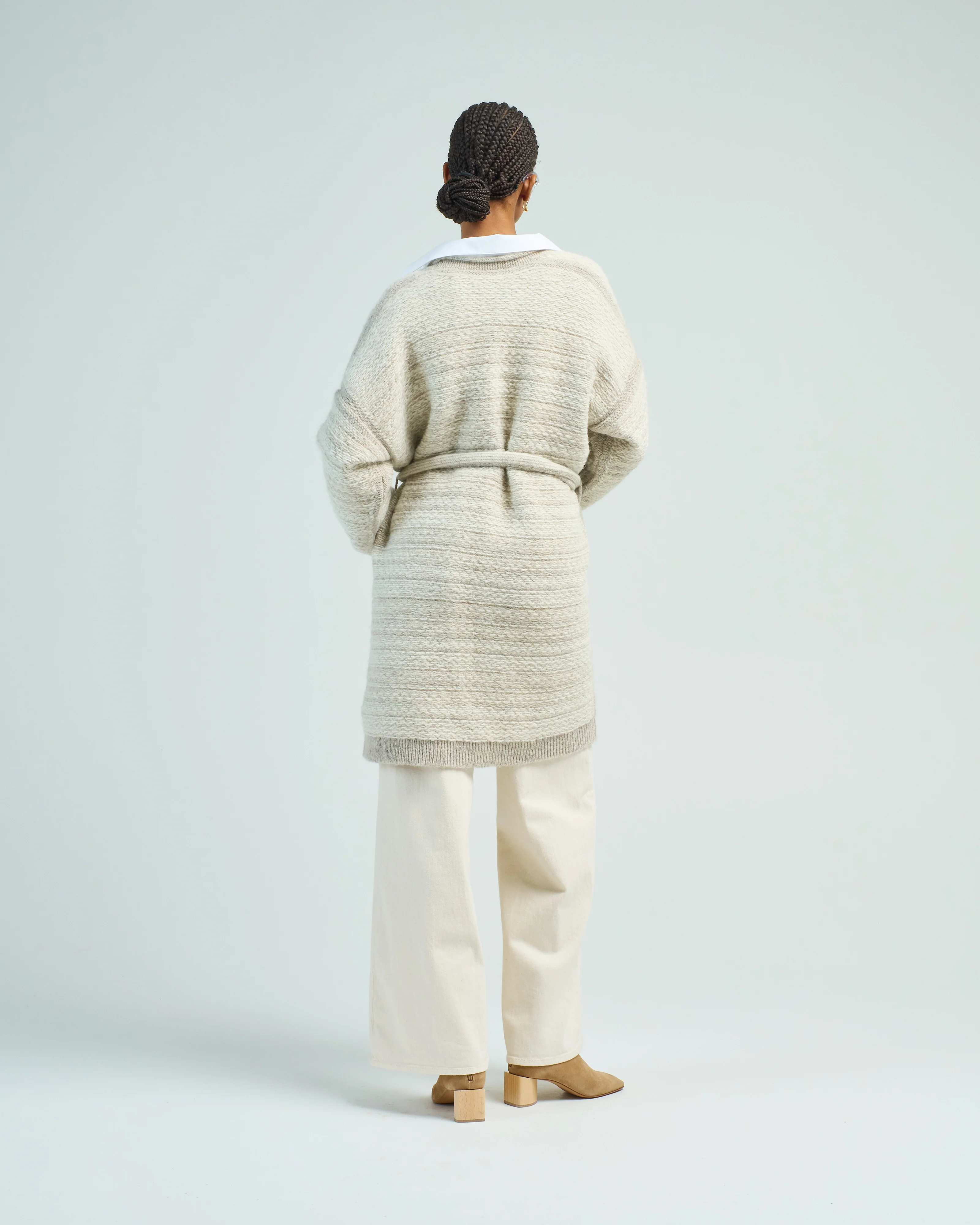 jacquard cardigan - Image 5