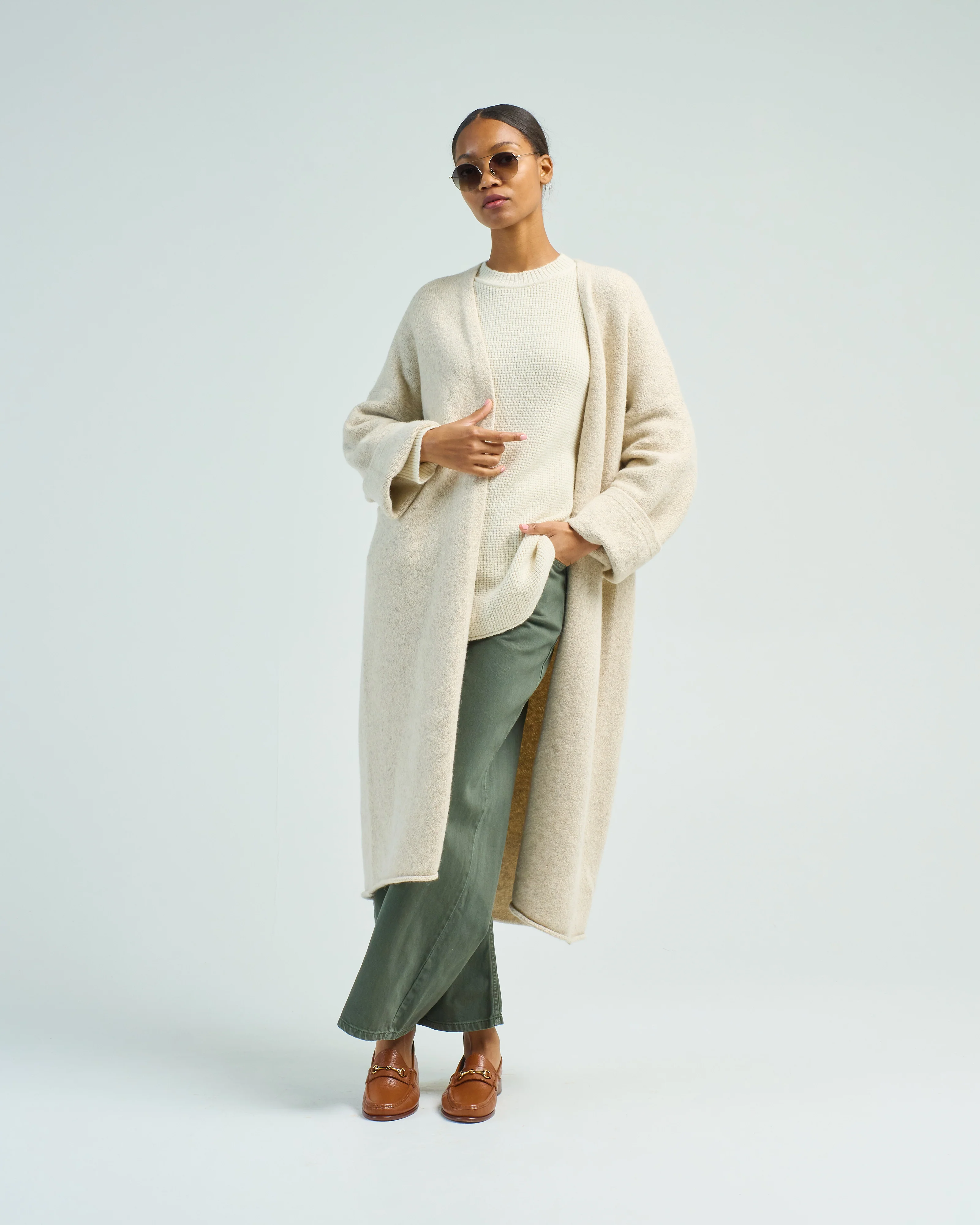 long open cardigan - Image 2