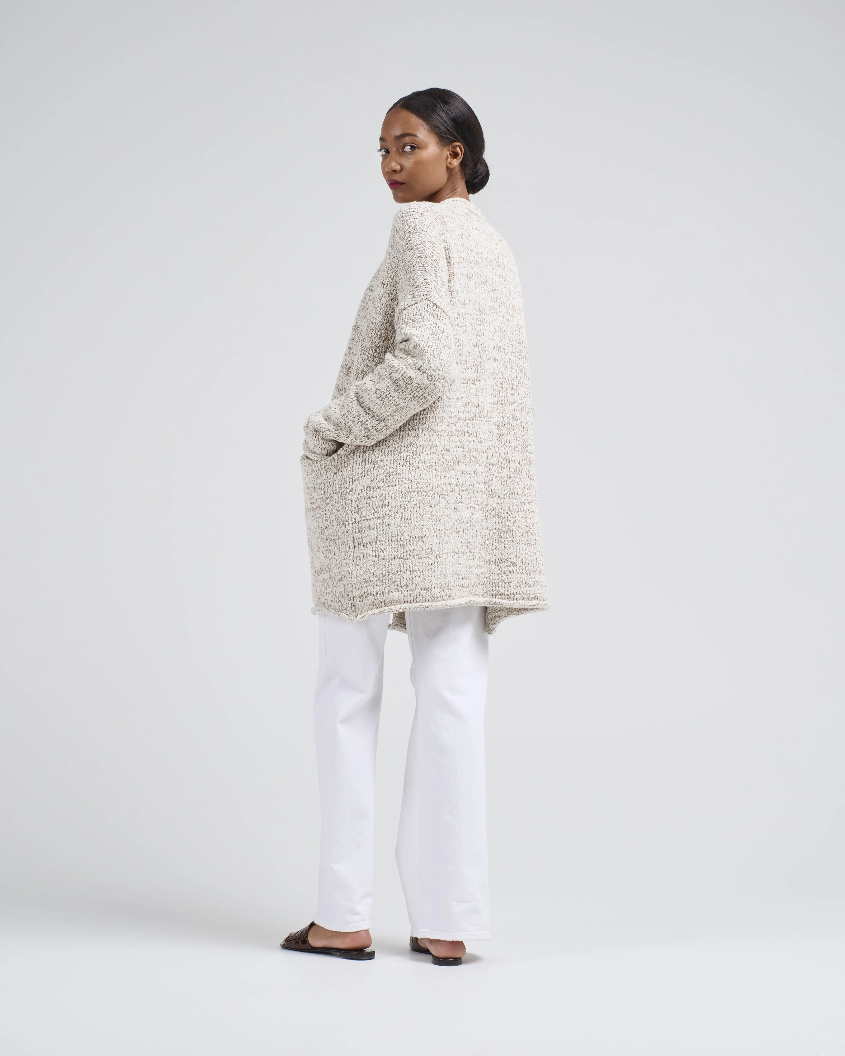 marl cardigan - Image 4