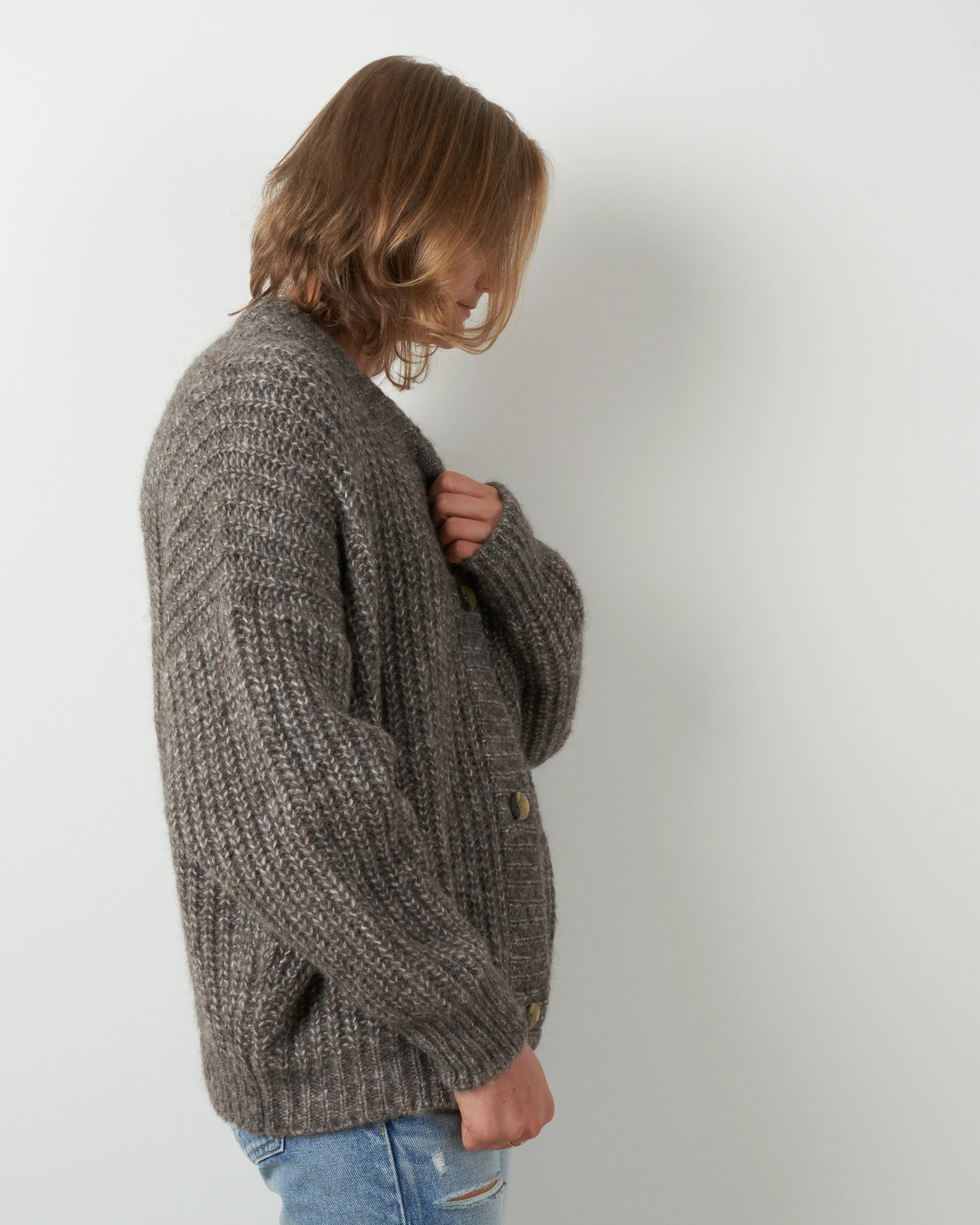 new grandma cardigan - ashwood - Image 3