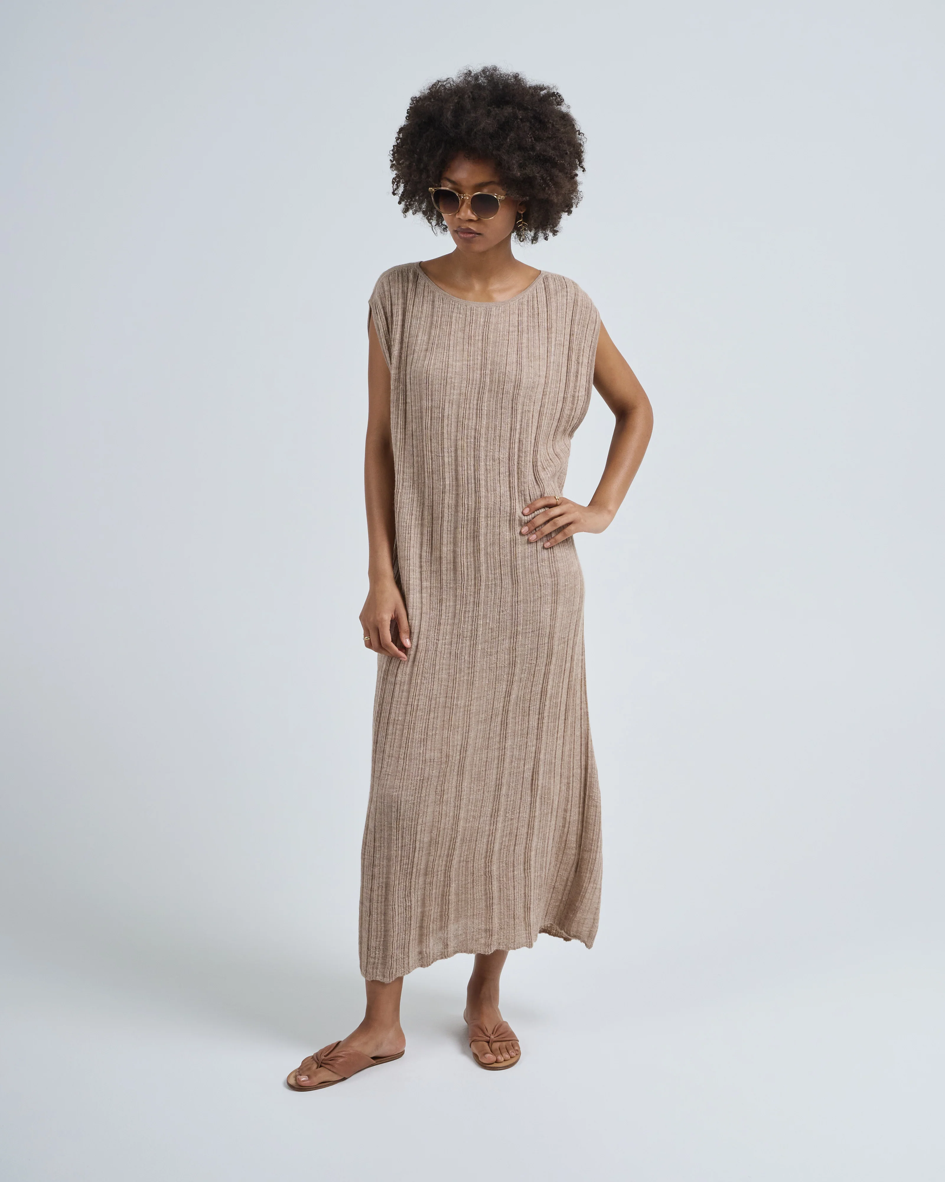 plisse caftan - Image 3