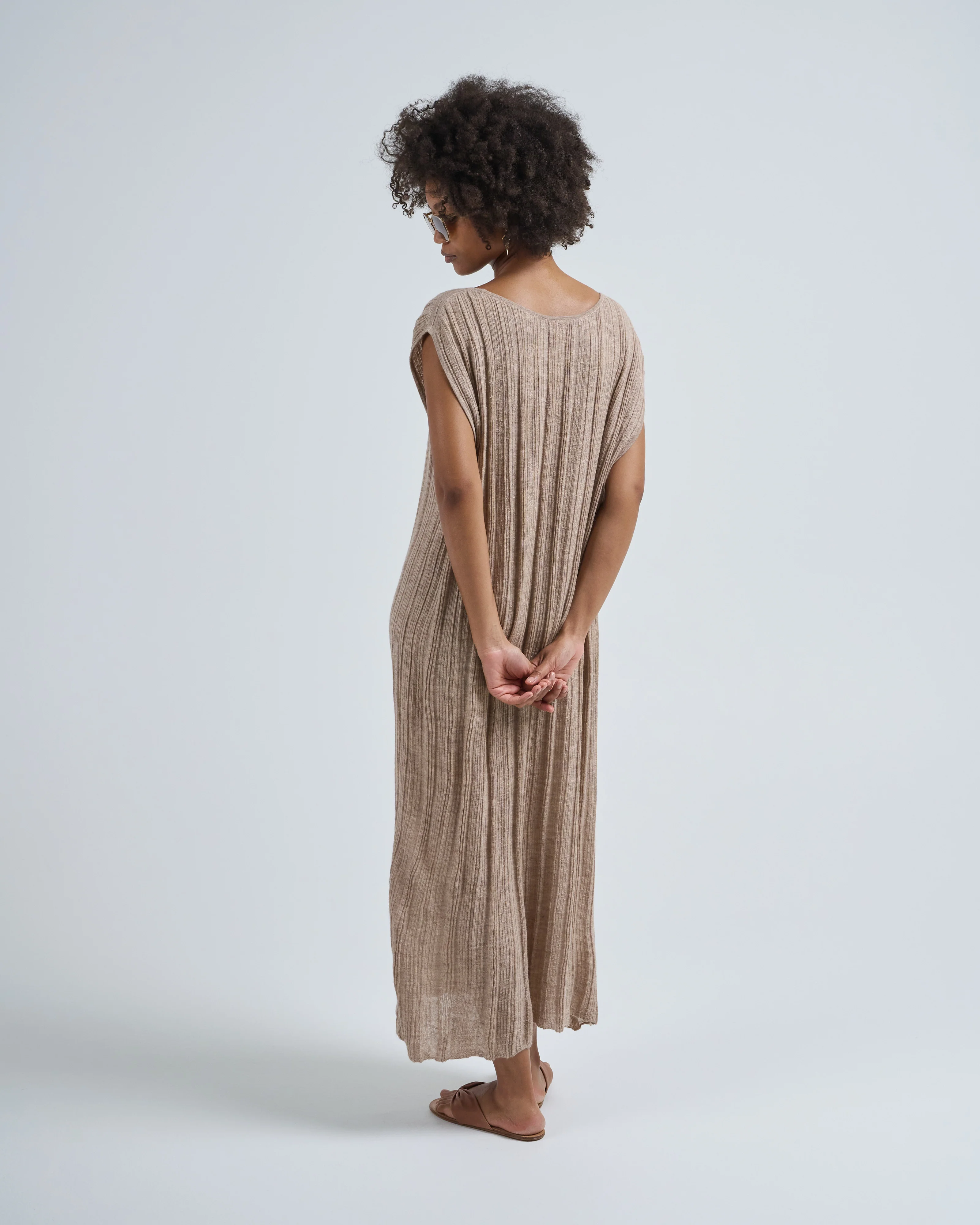 plisse caftan - Image 4