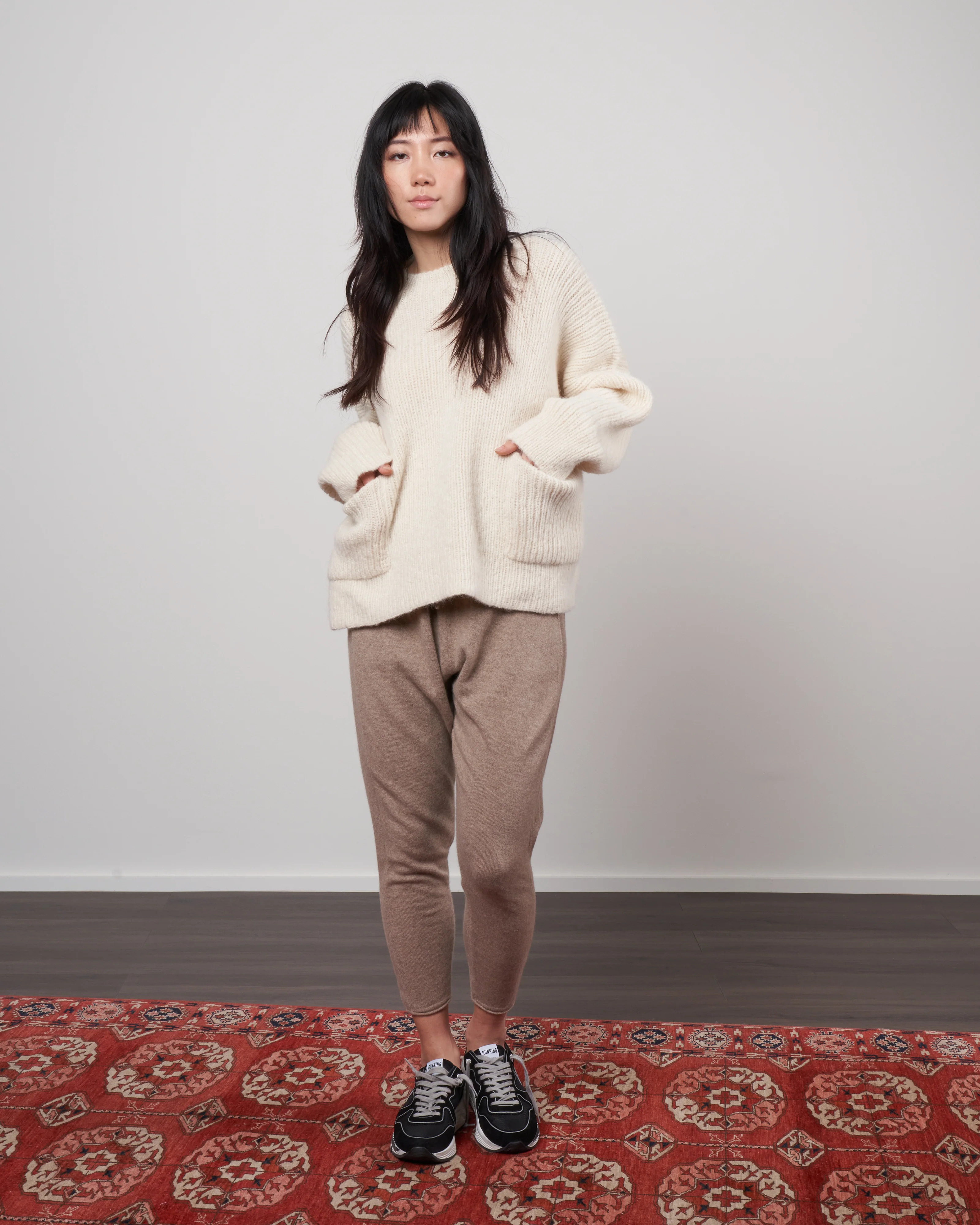 rib pocket pullover - raw white - Image 2
