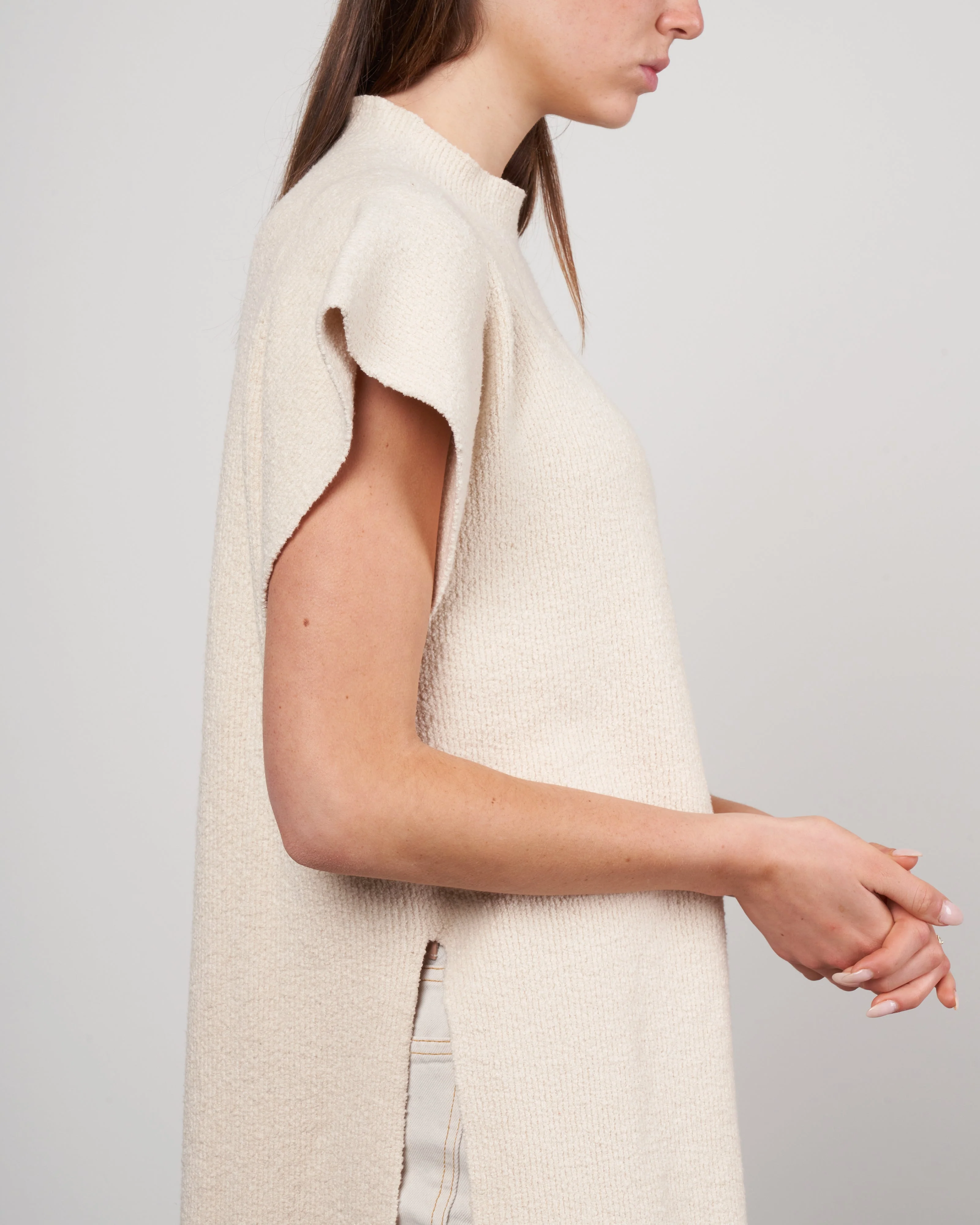 rib tabard - natural - Image 4
