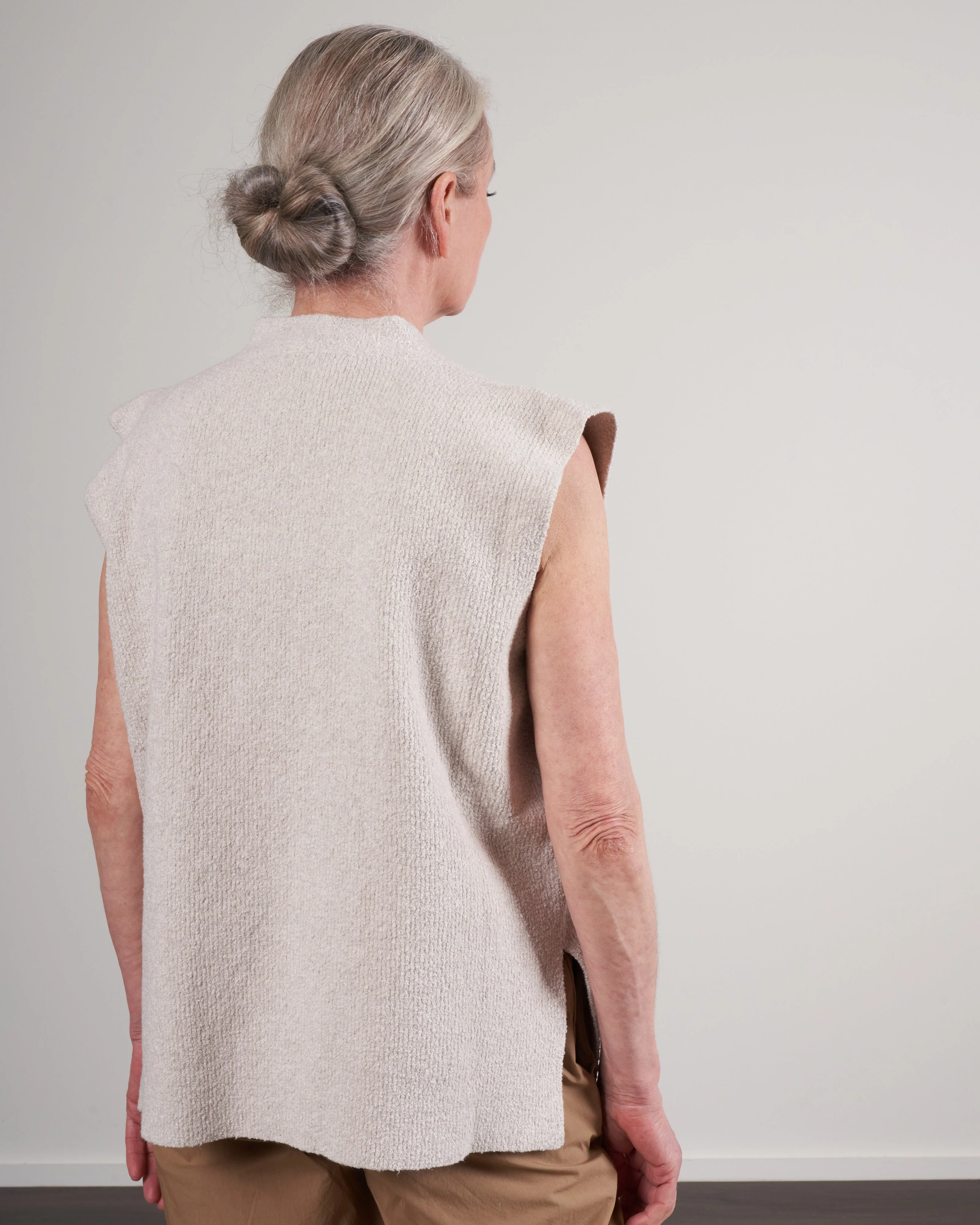 rib vest - chalk - Image 4