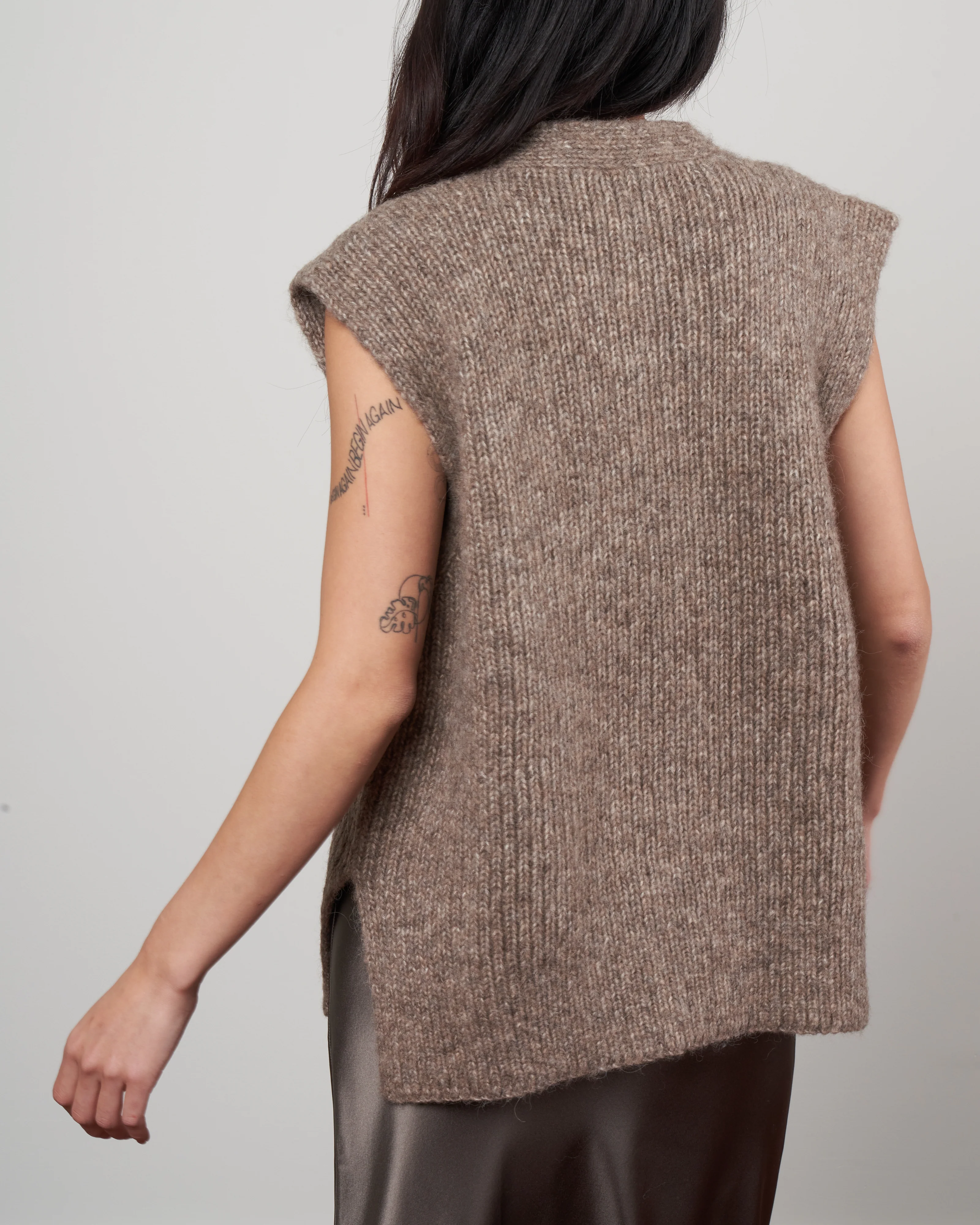rib vest - wood - Image 4