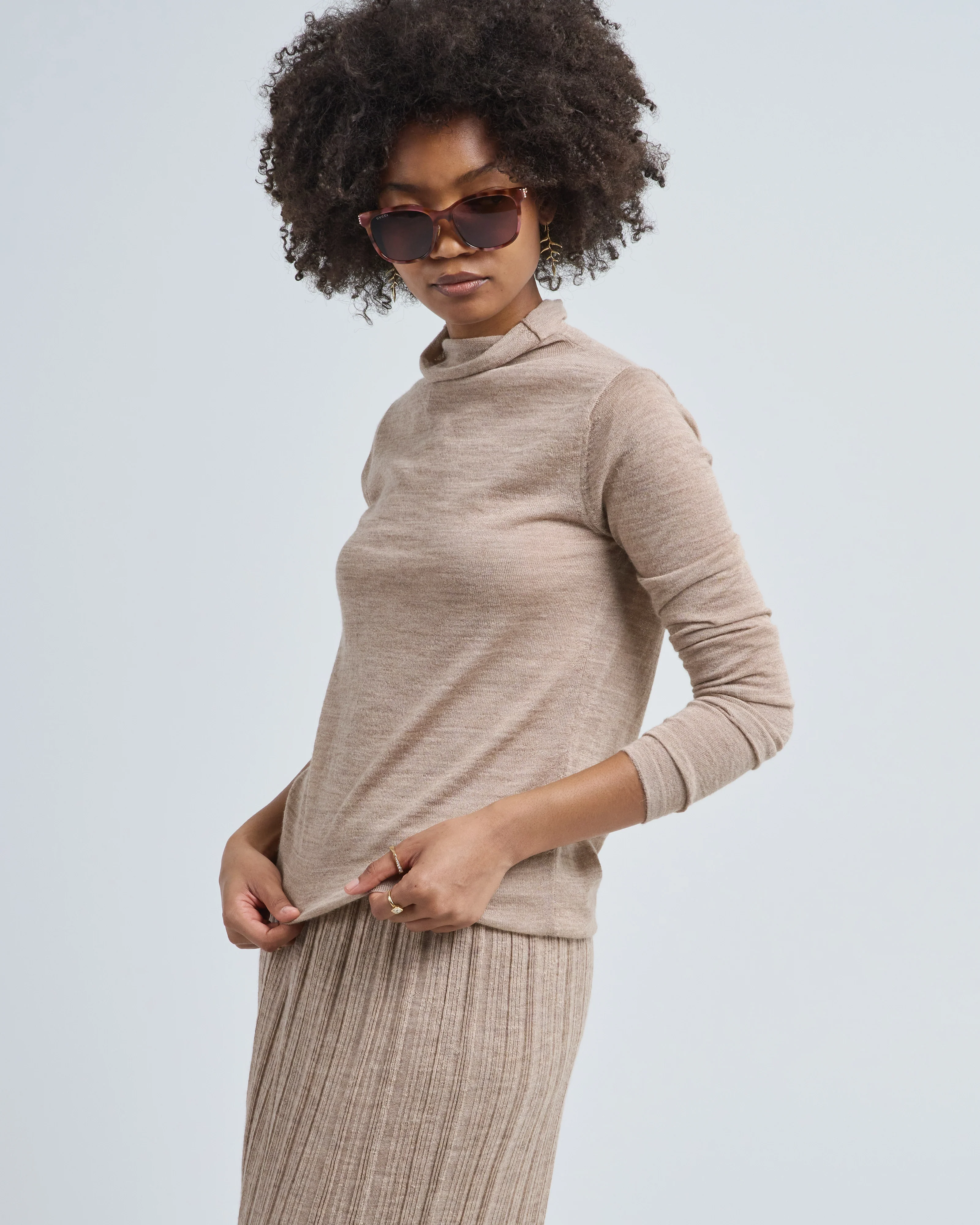 super fine funnel sweater - Image 3