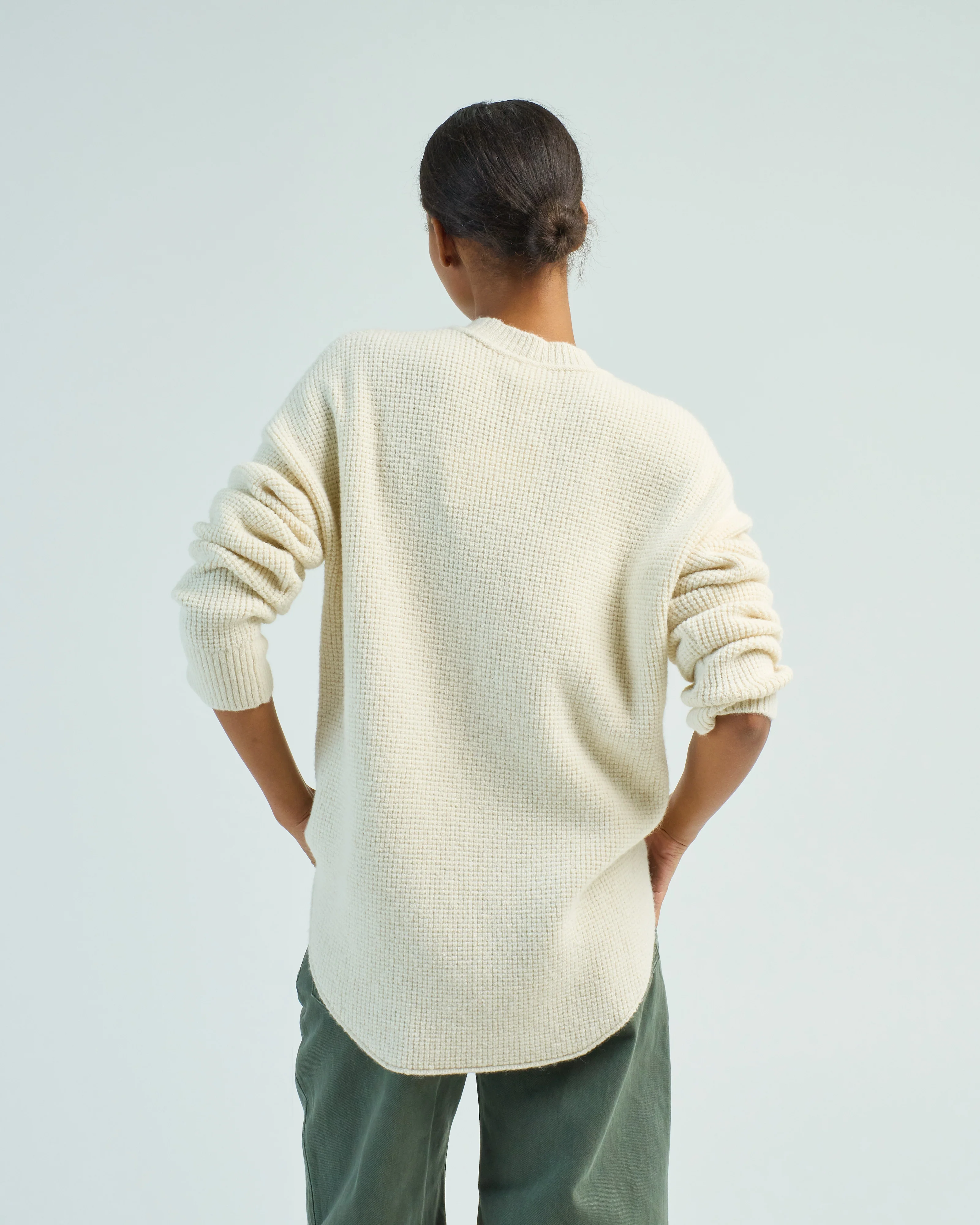 waffle crewneck - Image 4