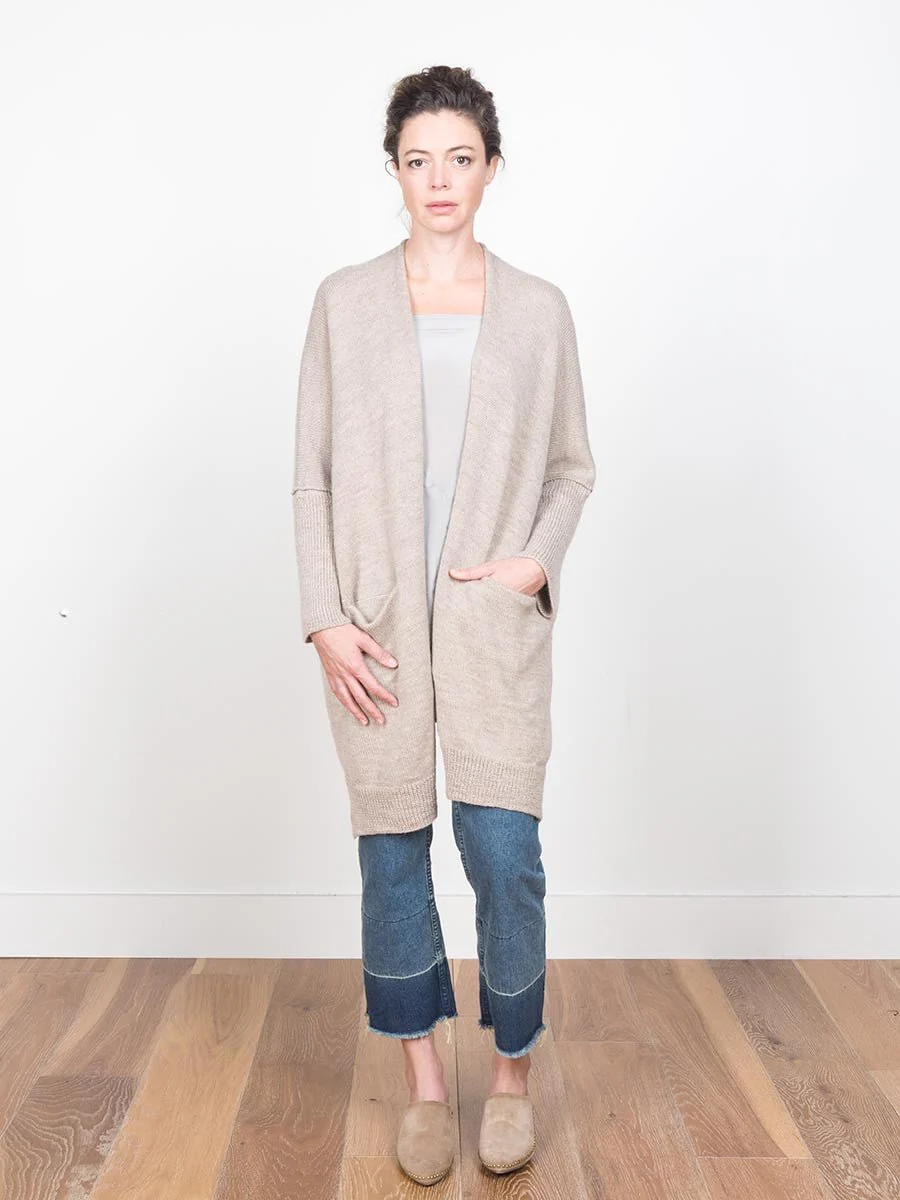 wide cardigan