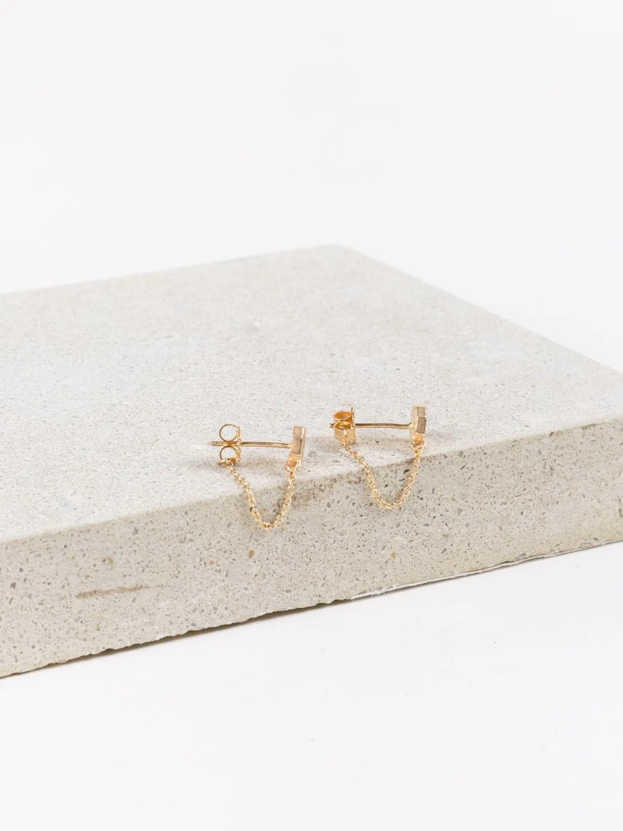 ear chain studs - Image 2