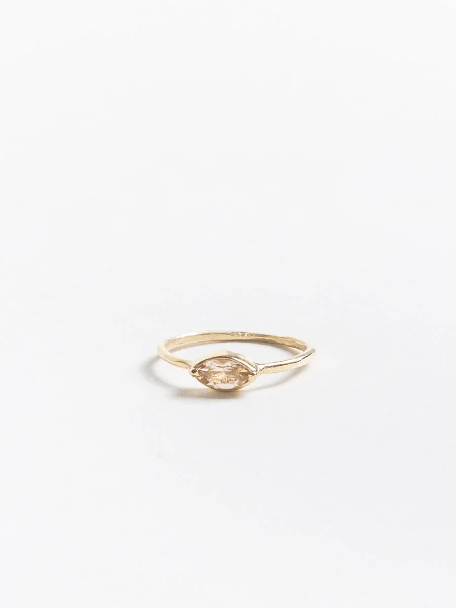 morganite marquis ring - Image 4