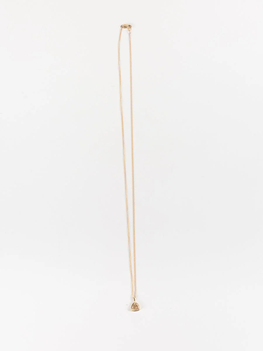 morganite trillion necklace - Image 4