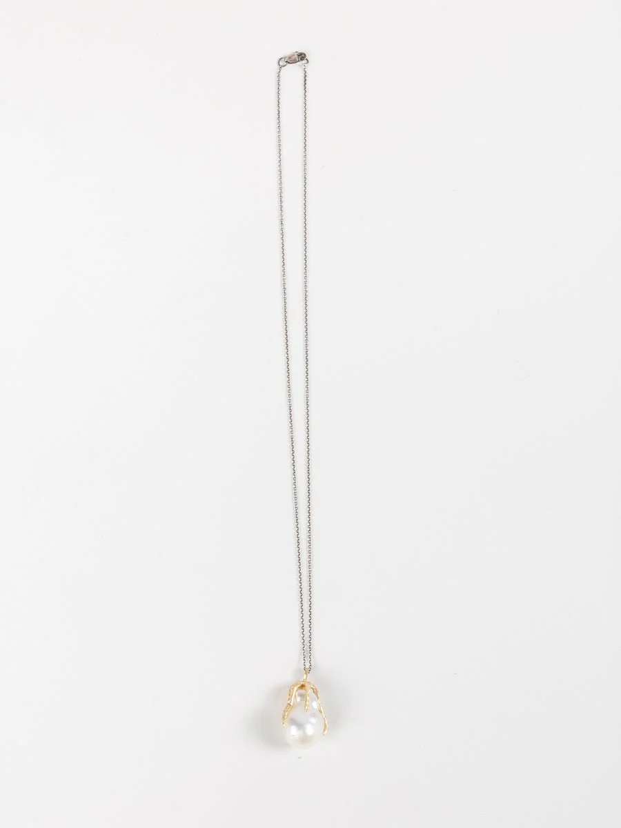 pearl claw necklace - Image 4