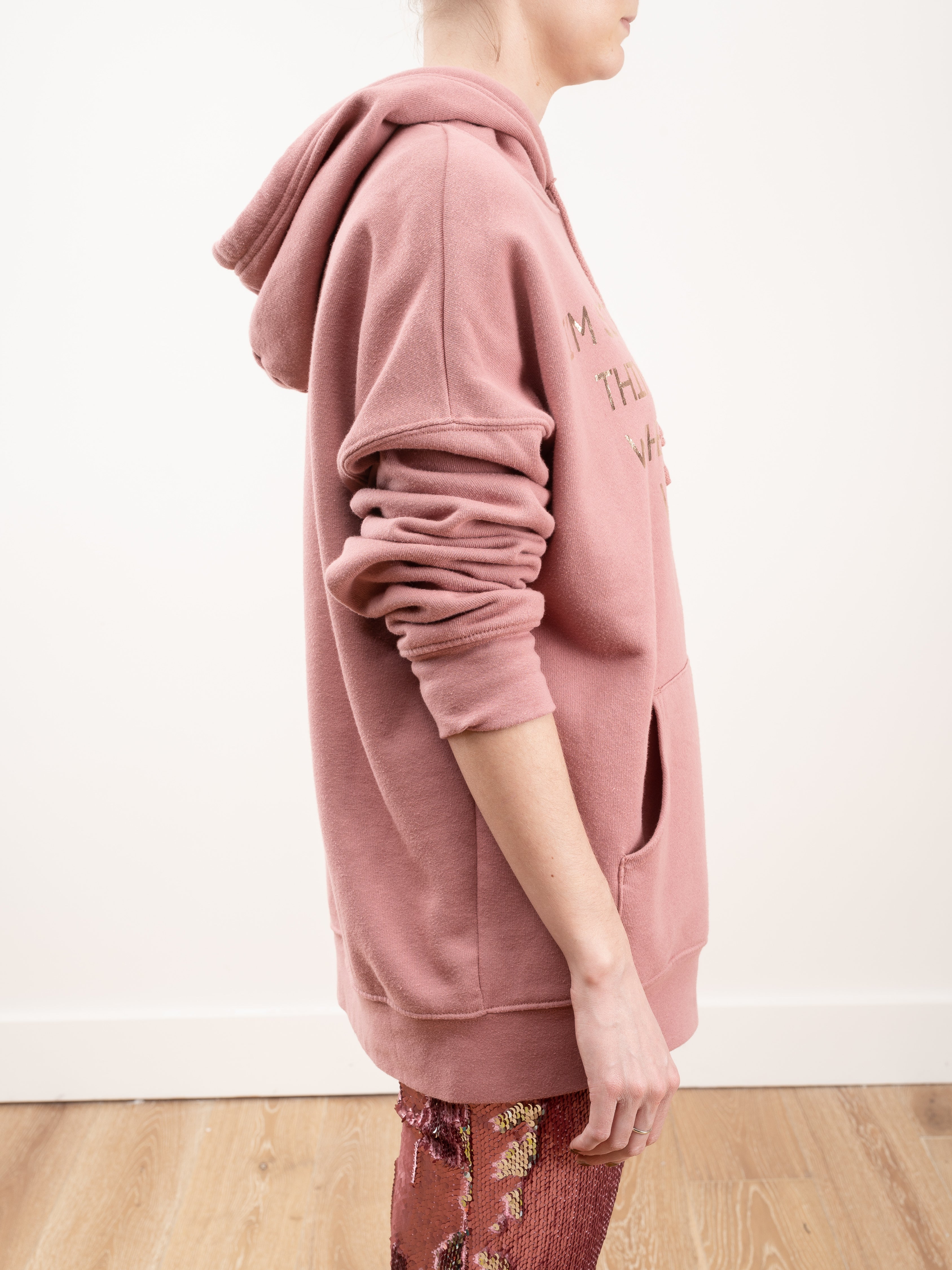 i'm sorry hoodie - mauve - Image 3