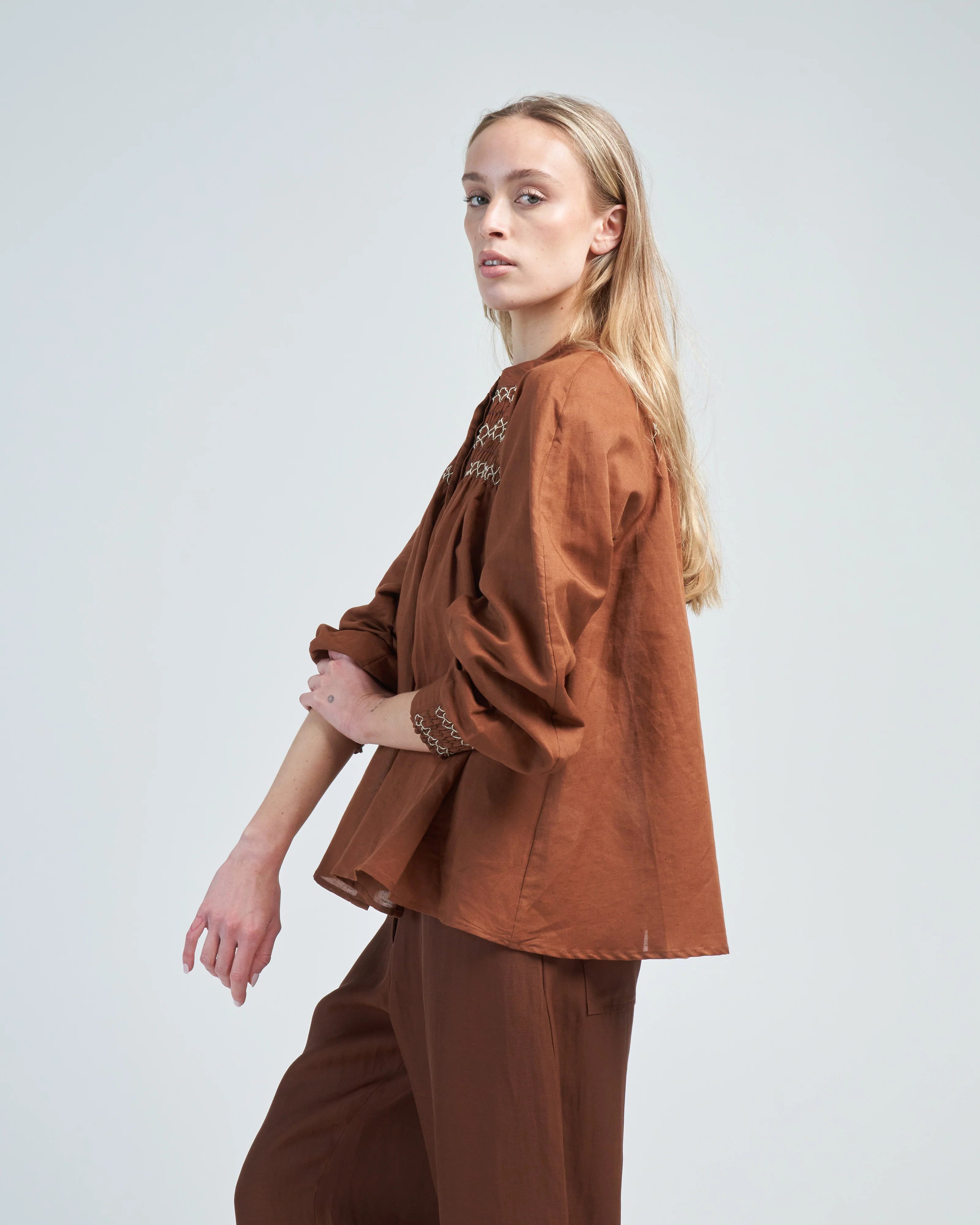 celeste smocked blouse - Image 4