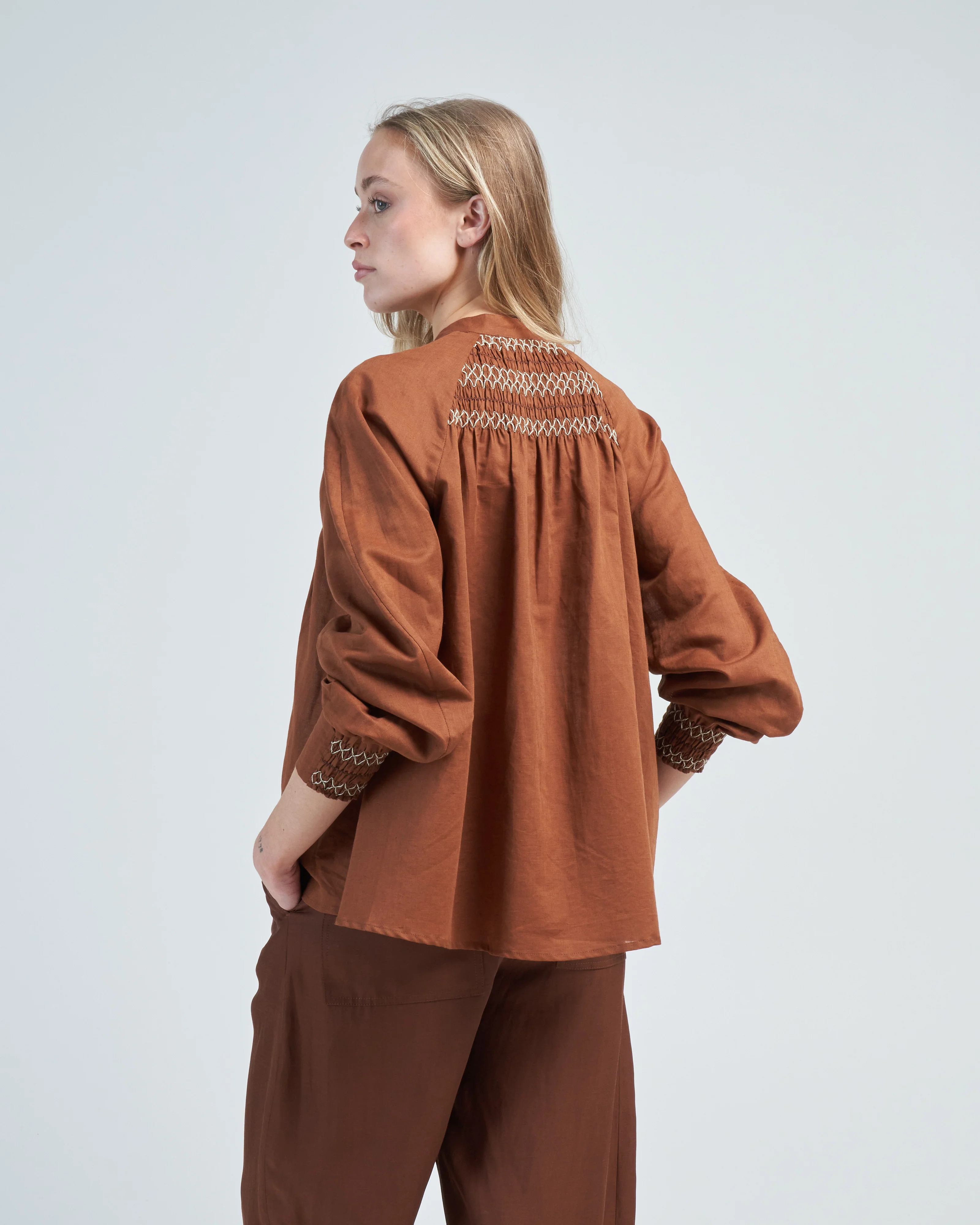 celeste smocked blouse - Image 5