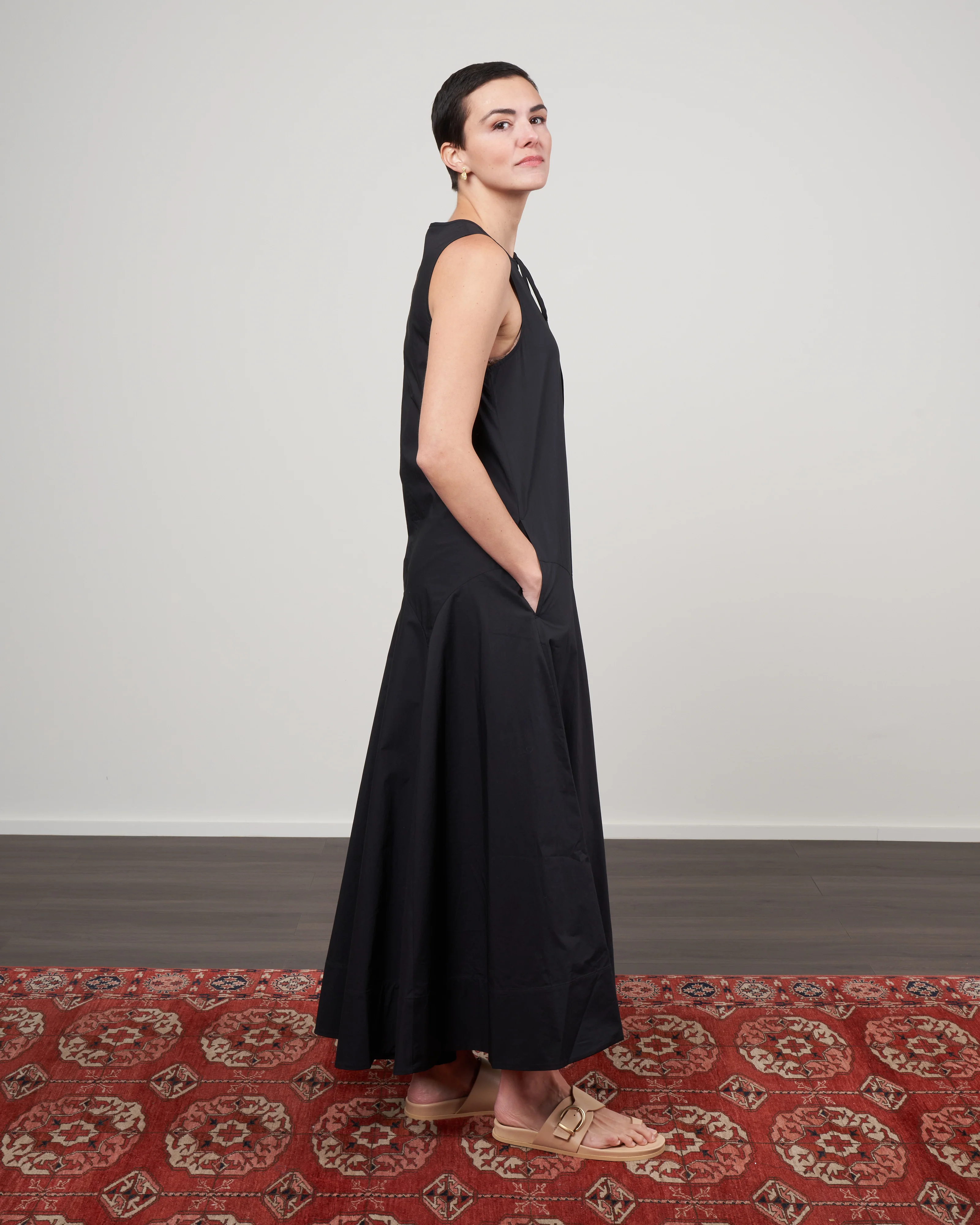 elsie tank dress - black - Image 2