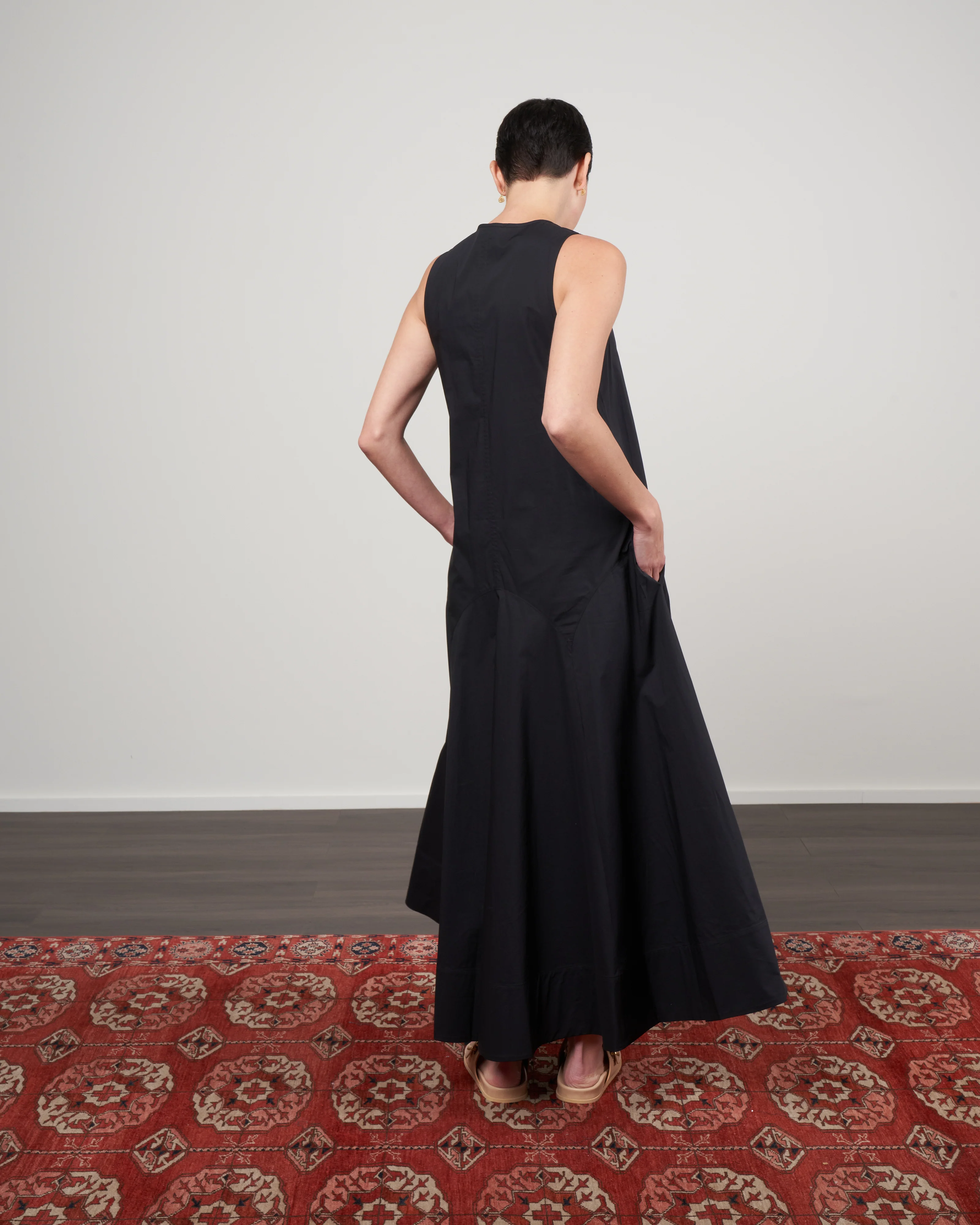 elsie tank dress - black - Image 3