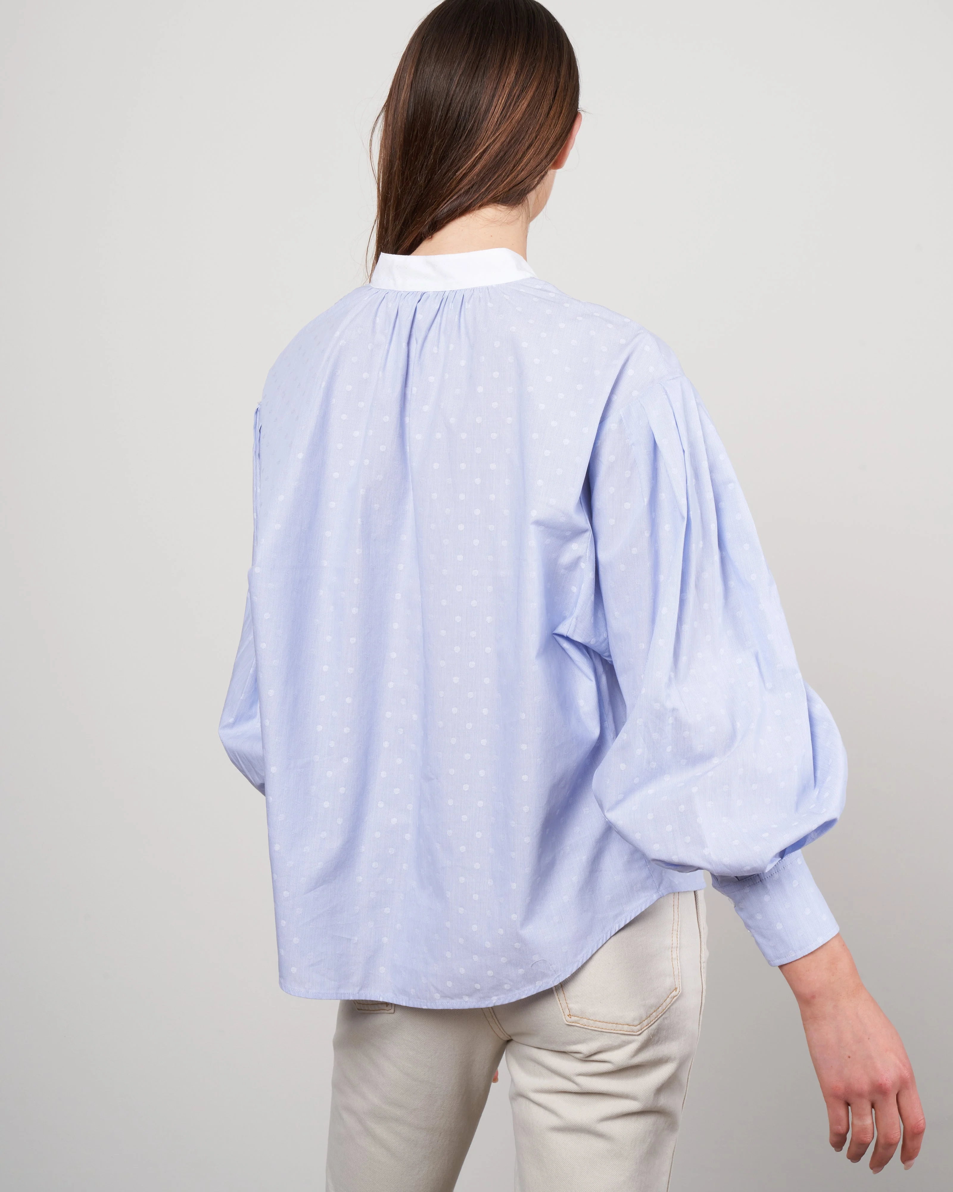 emmie blouse - sky - Image 4
