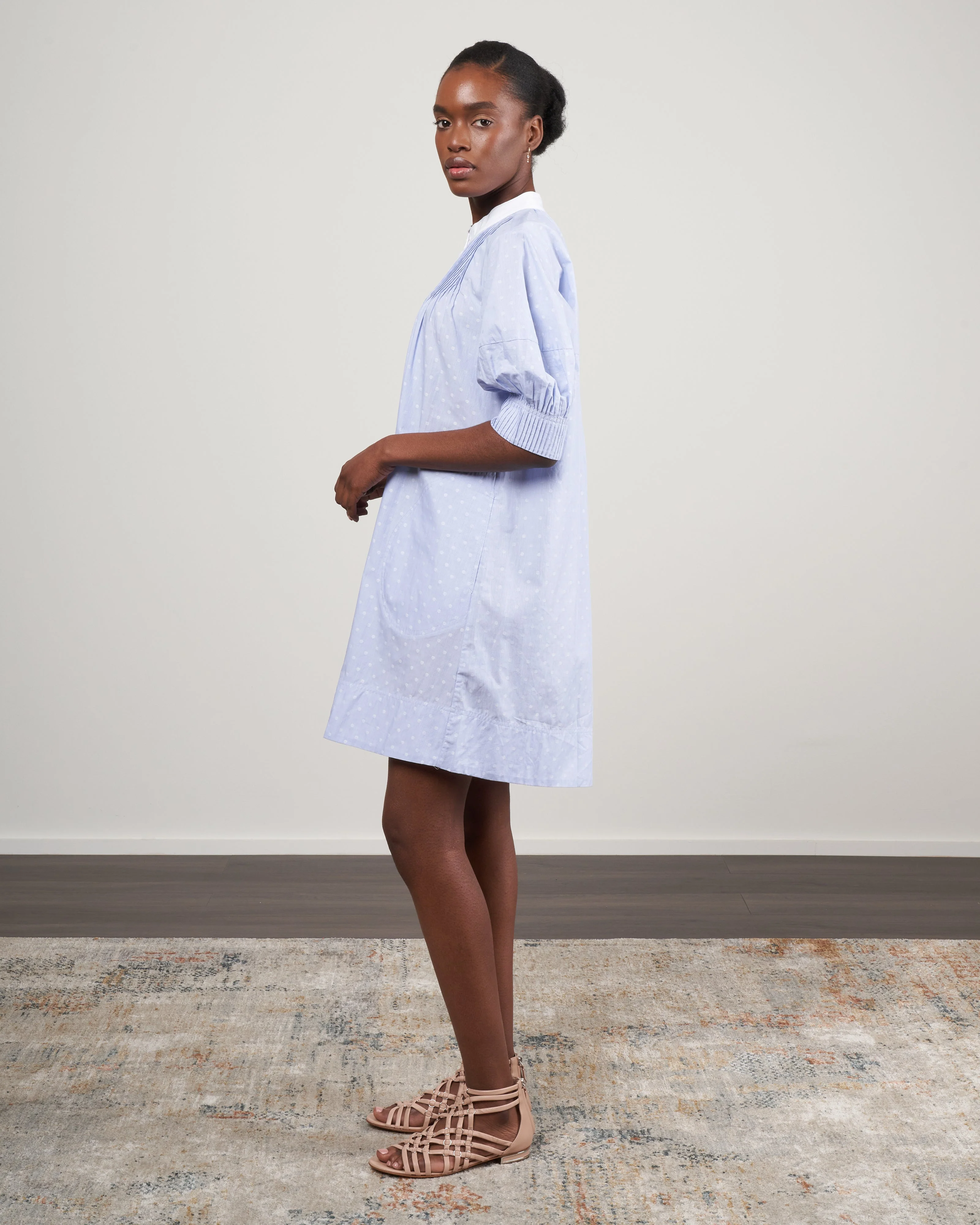 emmie mini dress - sky - Image 4