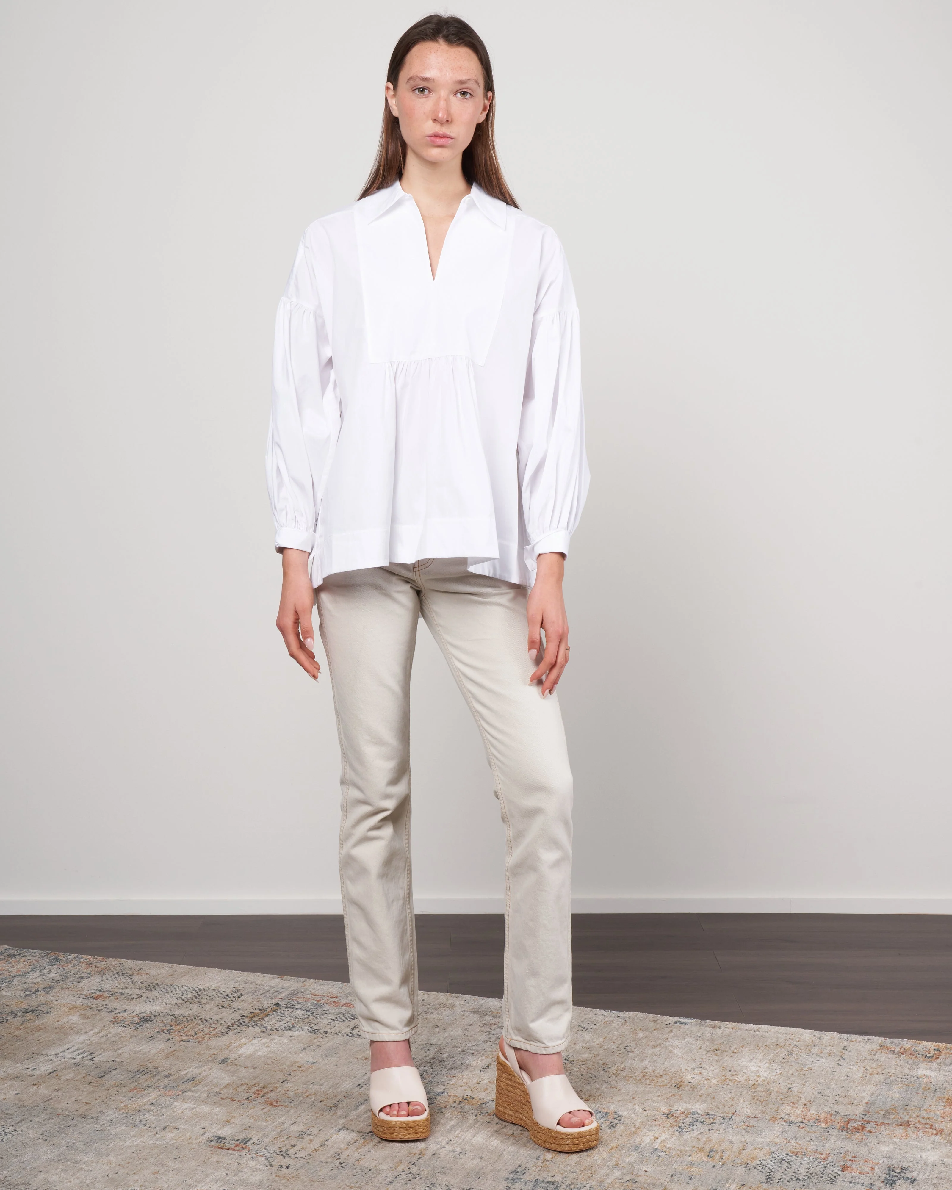 frankie bib top - natural - Image 2