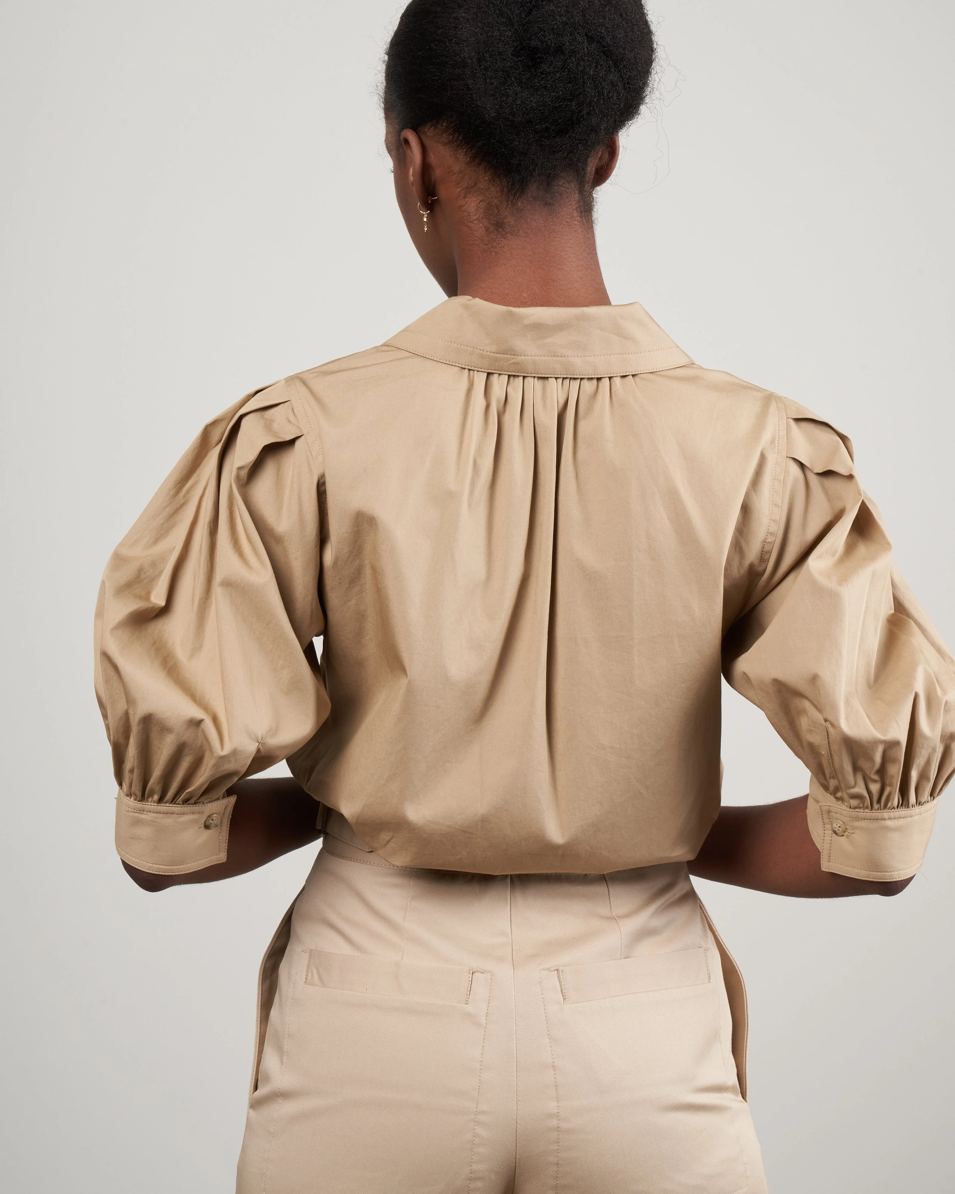frankie shirt - tan - Image 4