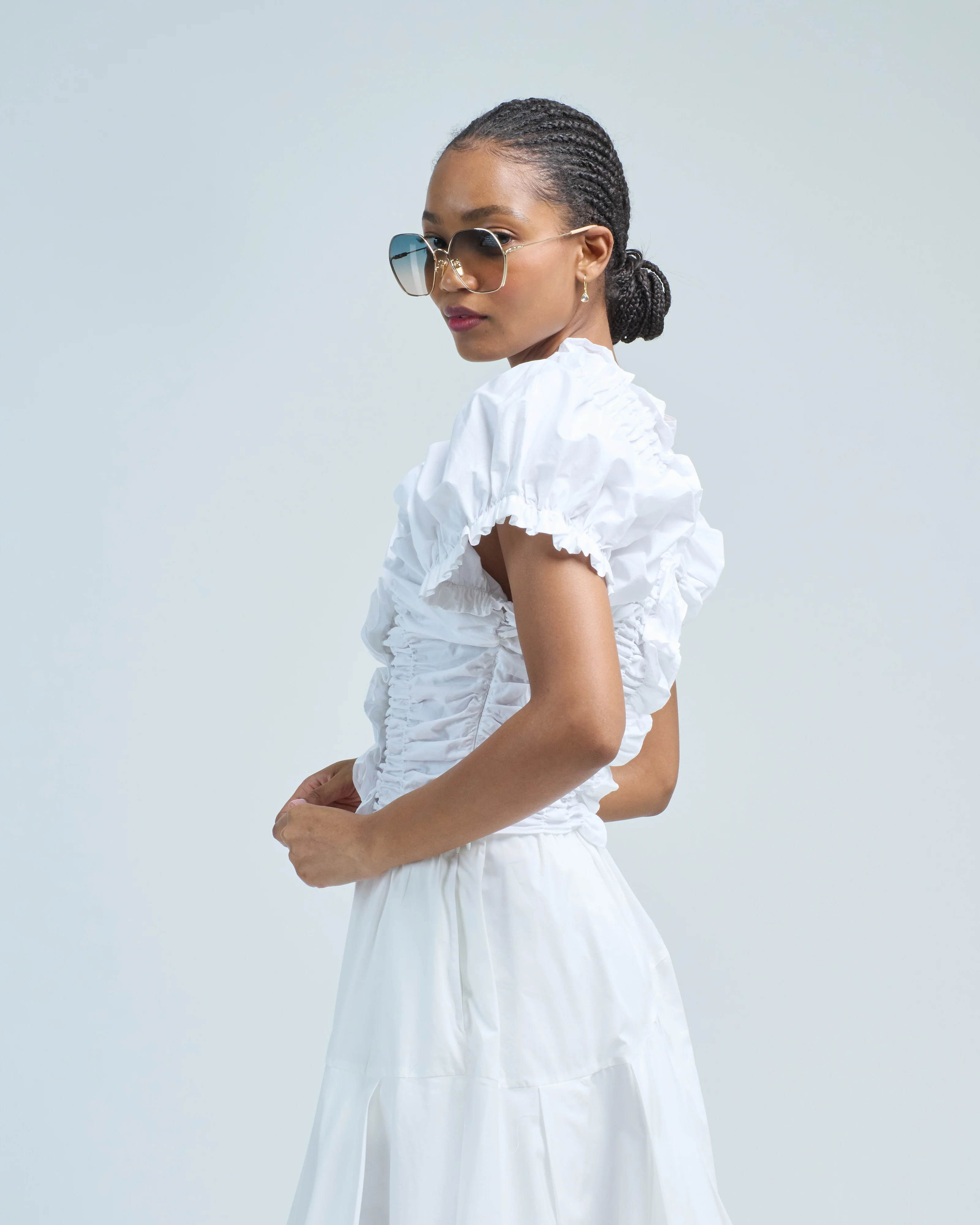 frida ruched top - Image 3