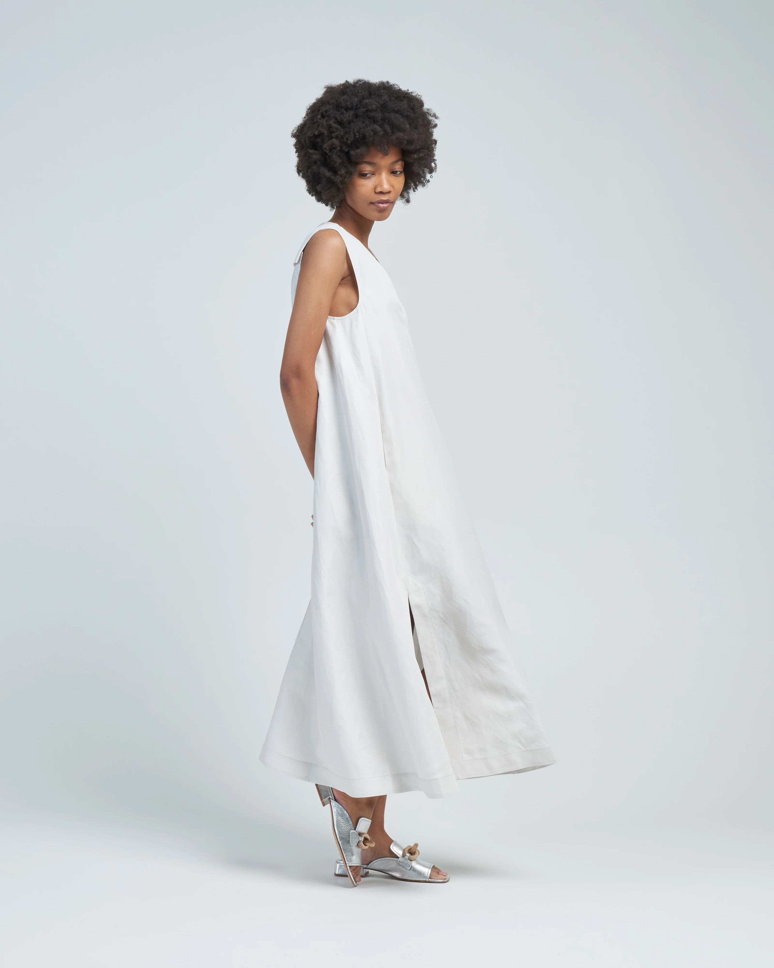 lennox v neck dress - Image 4