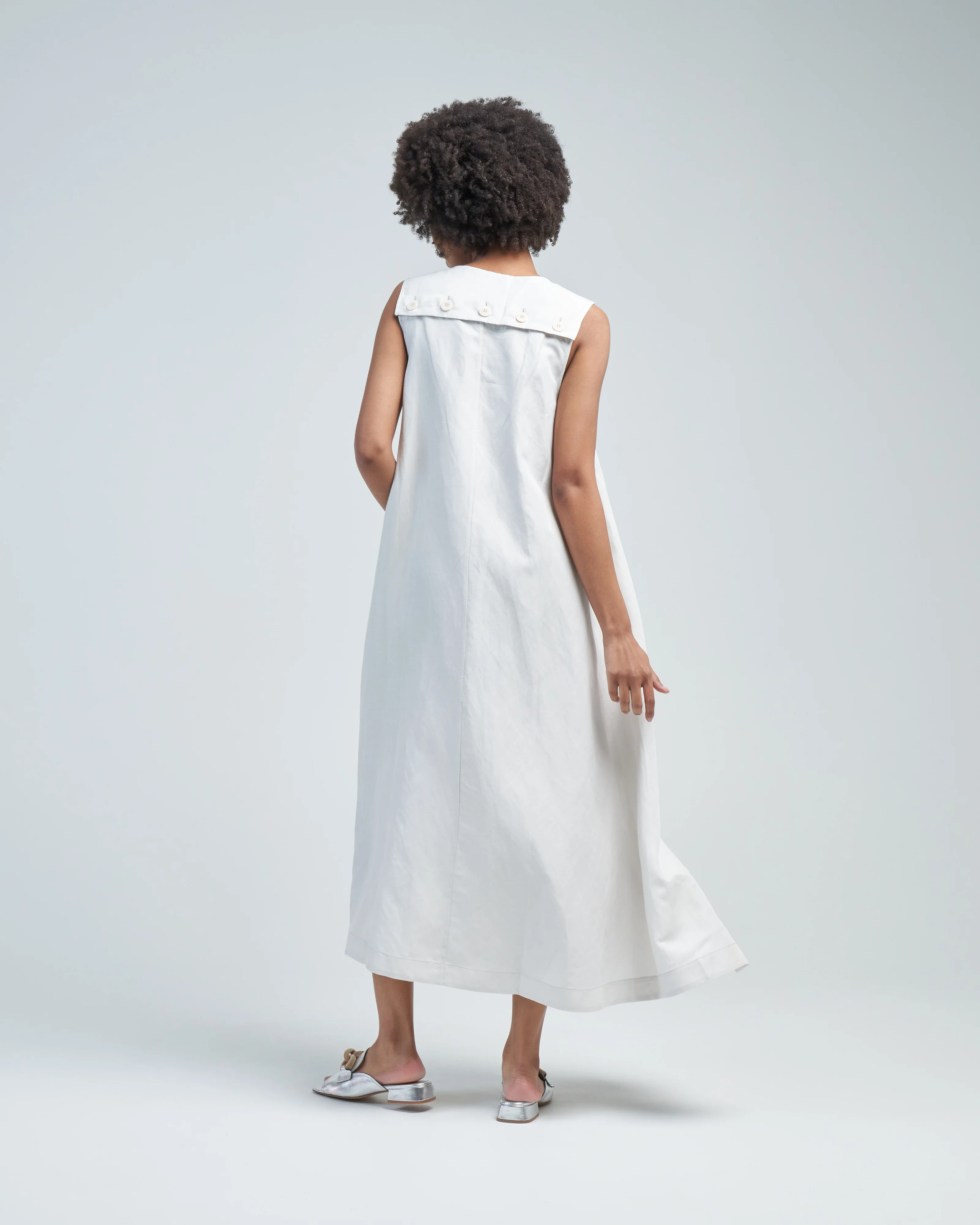 lennox v neck dress - Image 5
