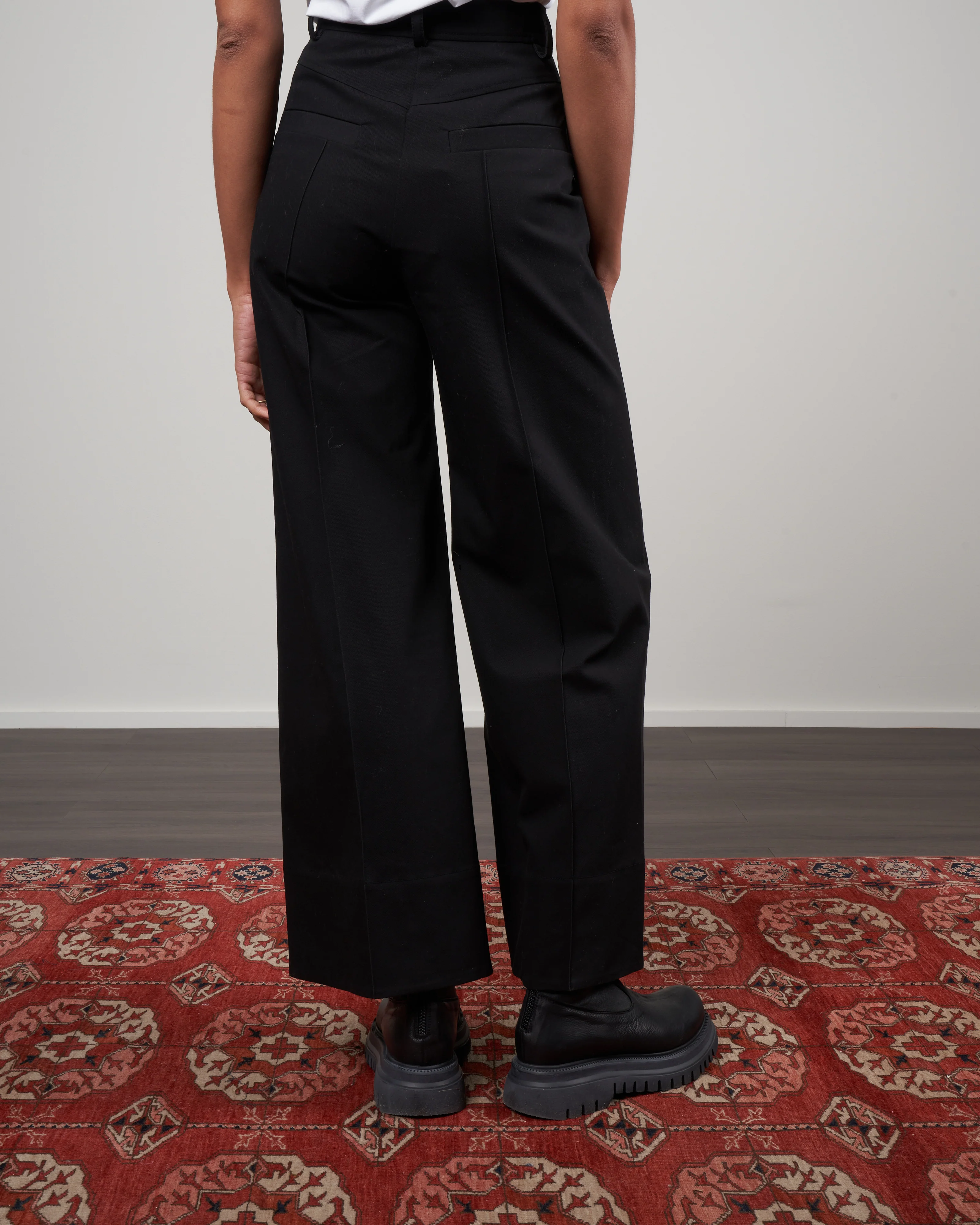 classic culotte - black - Image 3