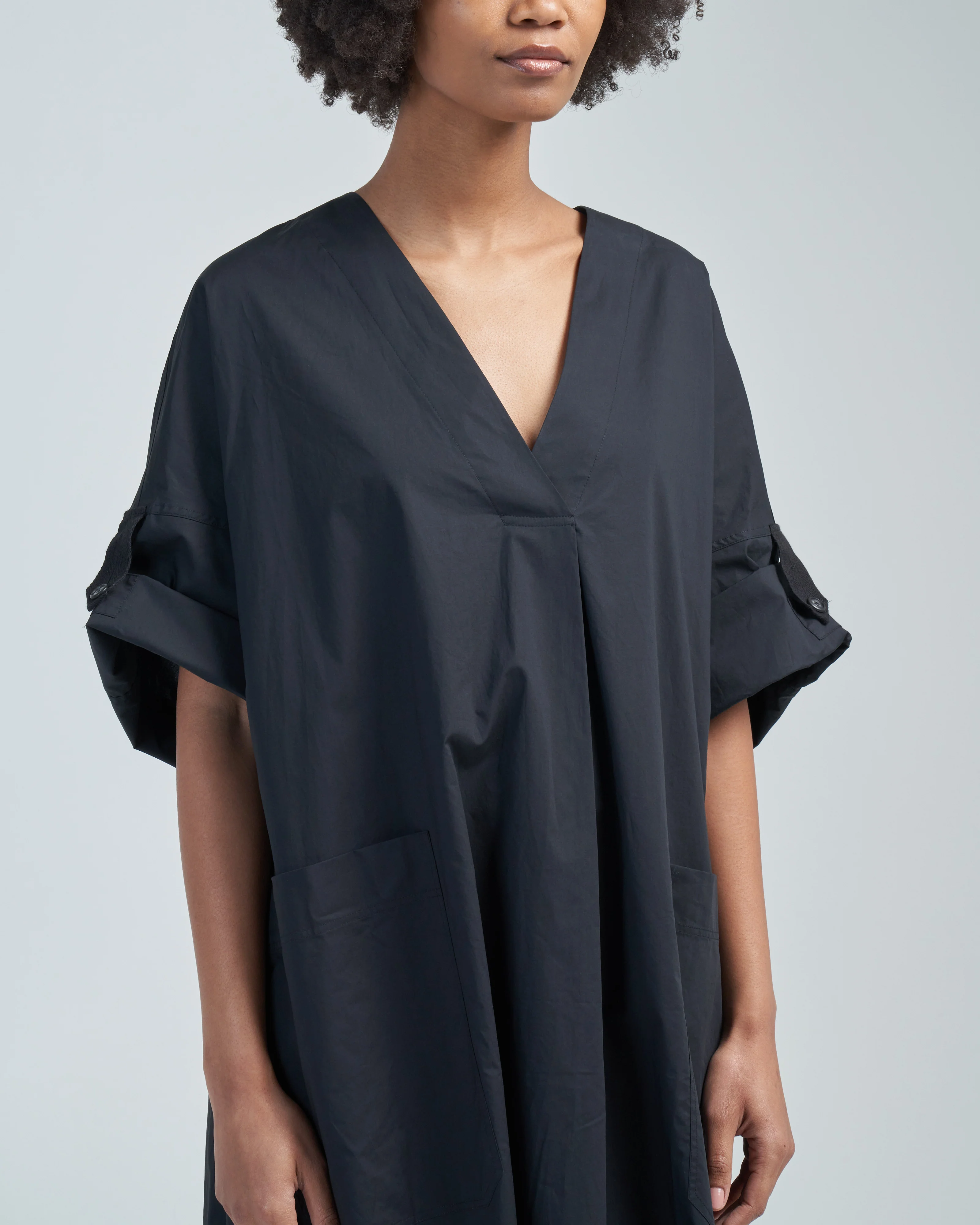 poplin oversized tee dress - Image 5