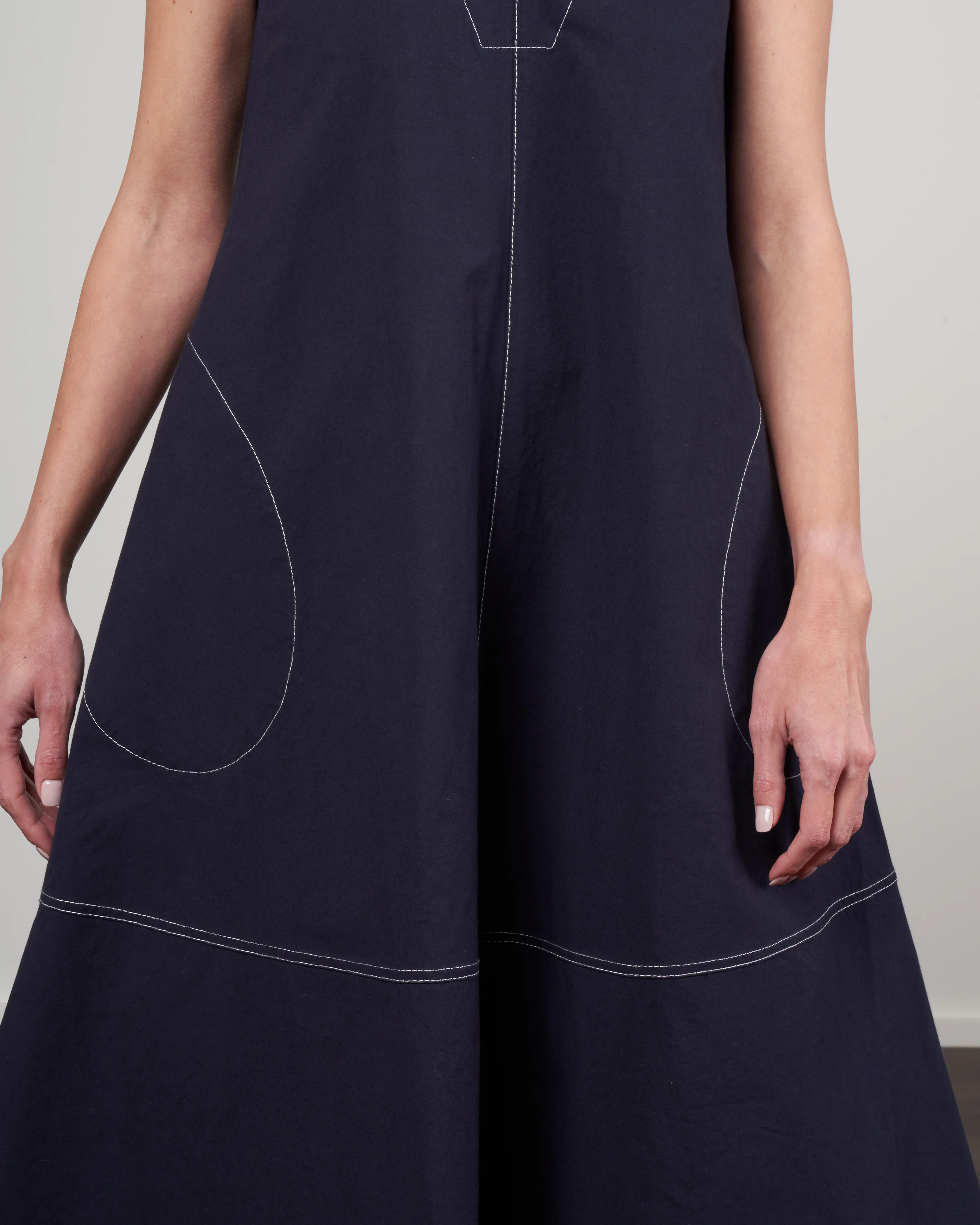 preston tank dress - navy - Image 4