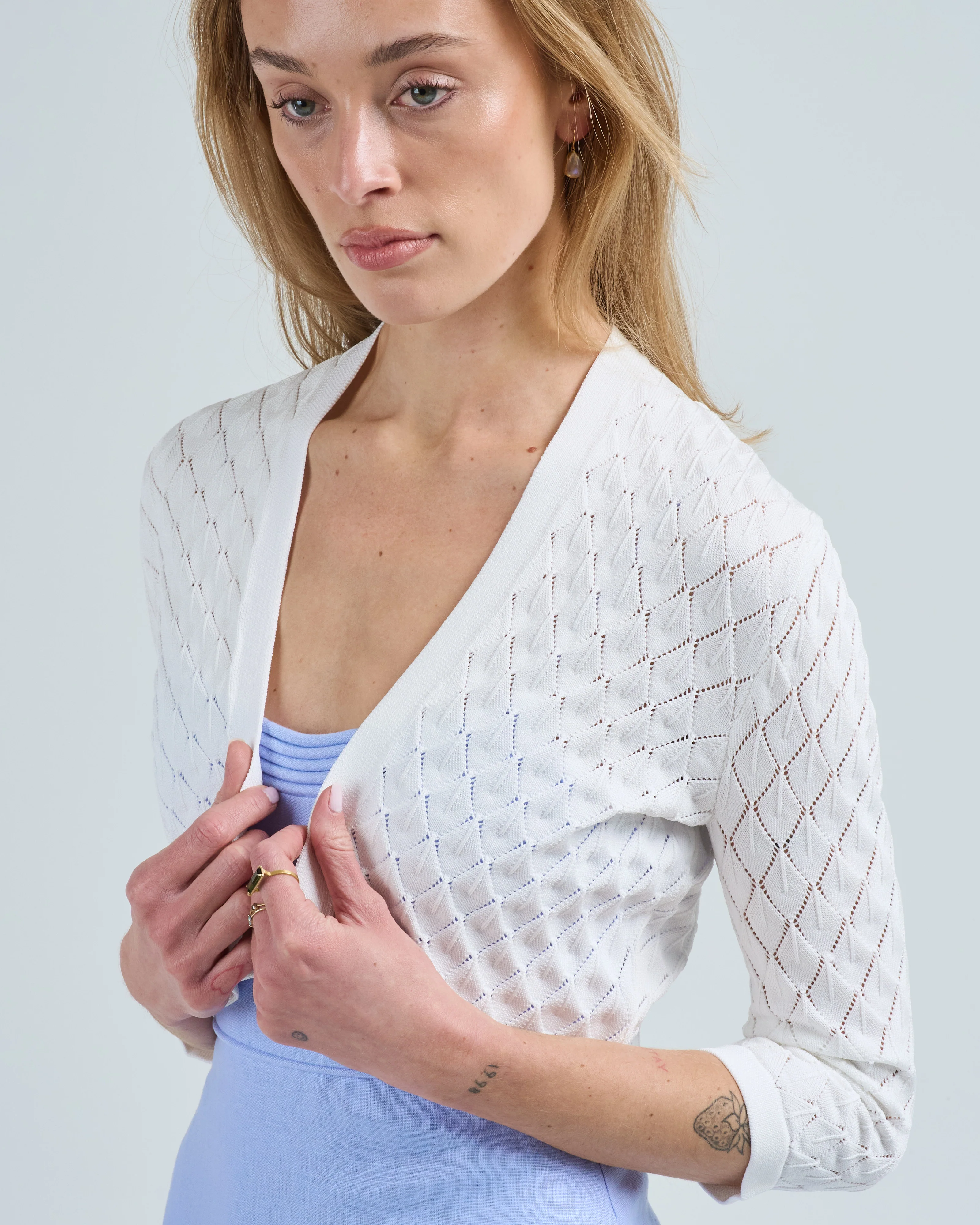 pointelle bolero - Image 2